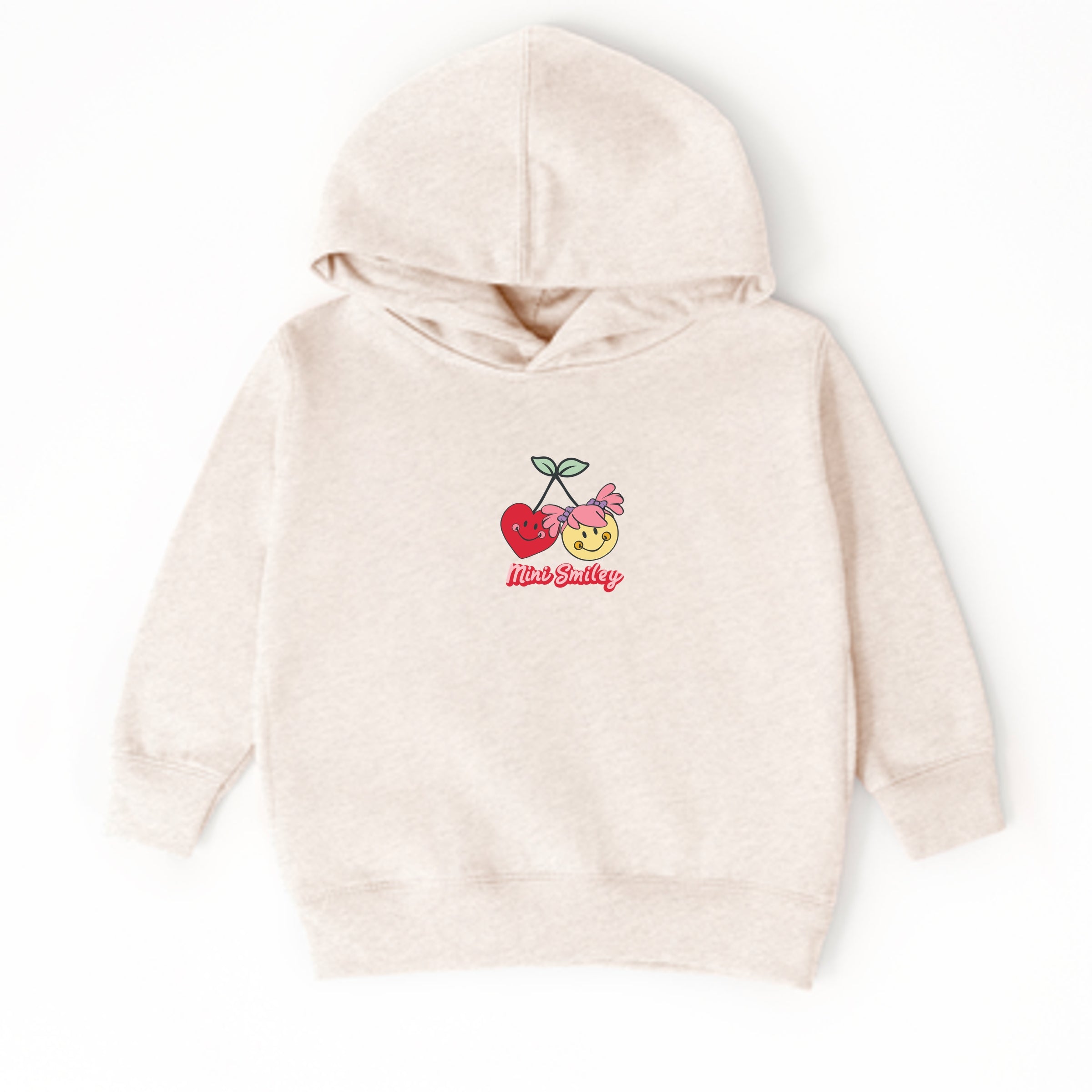 Mini Smiley Kind Cute & Happy - Toddler Hoodie
