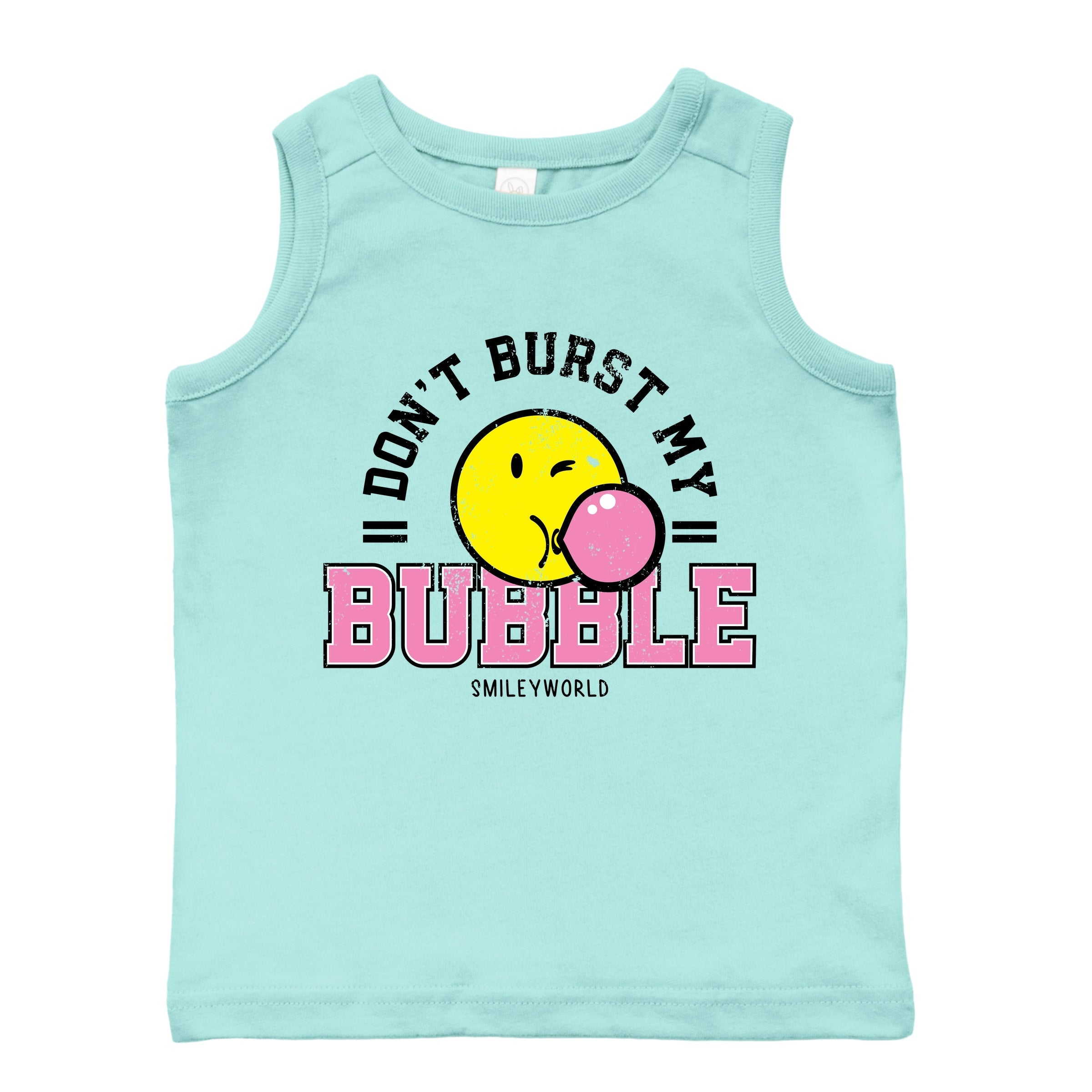 SmileyWorld Don't Burst My Bubble - Toddler Graphic Tank