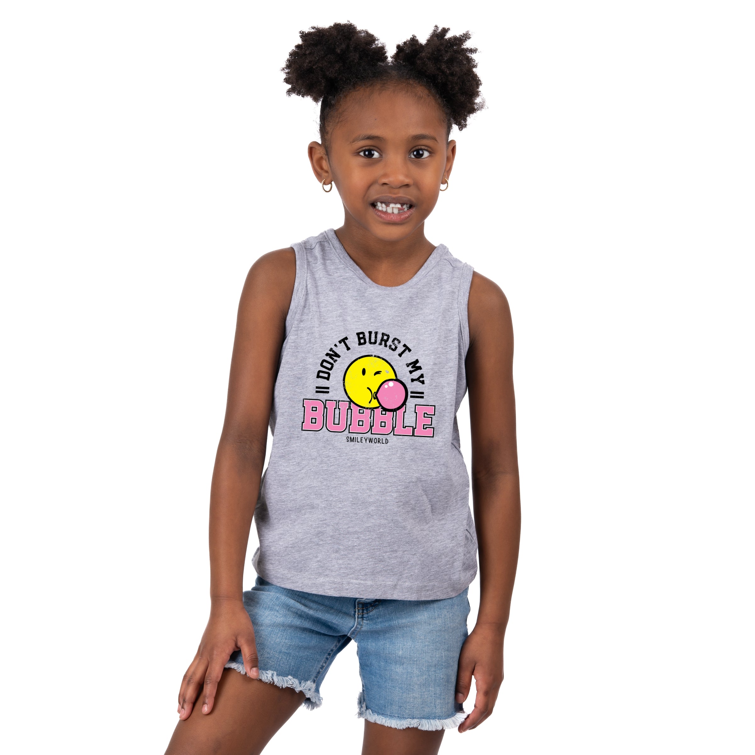 SmileyWorld Don't Burst My Bubble - Toddler Graphic Tank