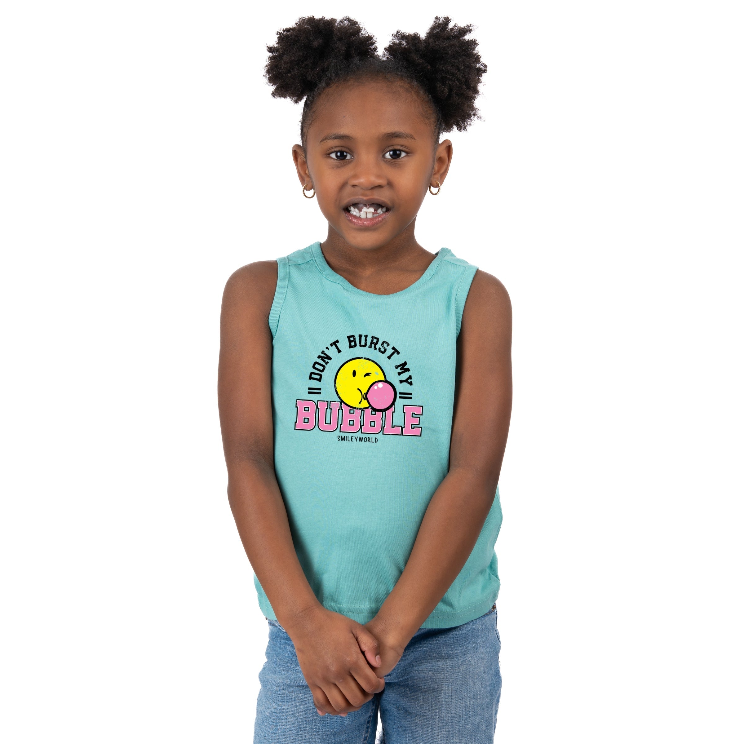 SmileyWorld Don't Burst My Bubble - Toddler Graphic Tank