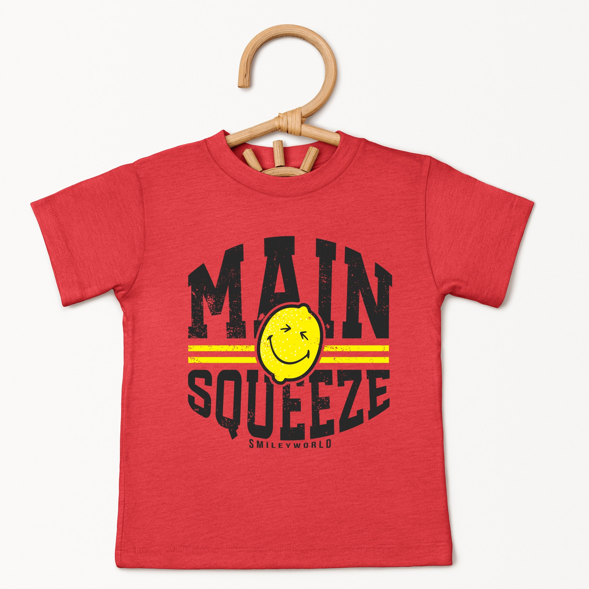 SmileyWorld Main Squeeze Lemon - Toddler Short Sleeve Graphic T-Shirt