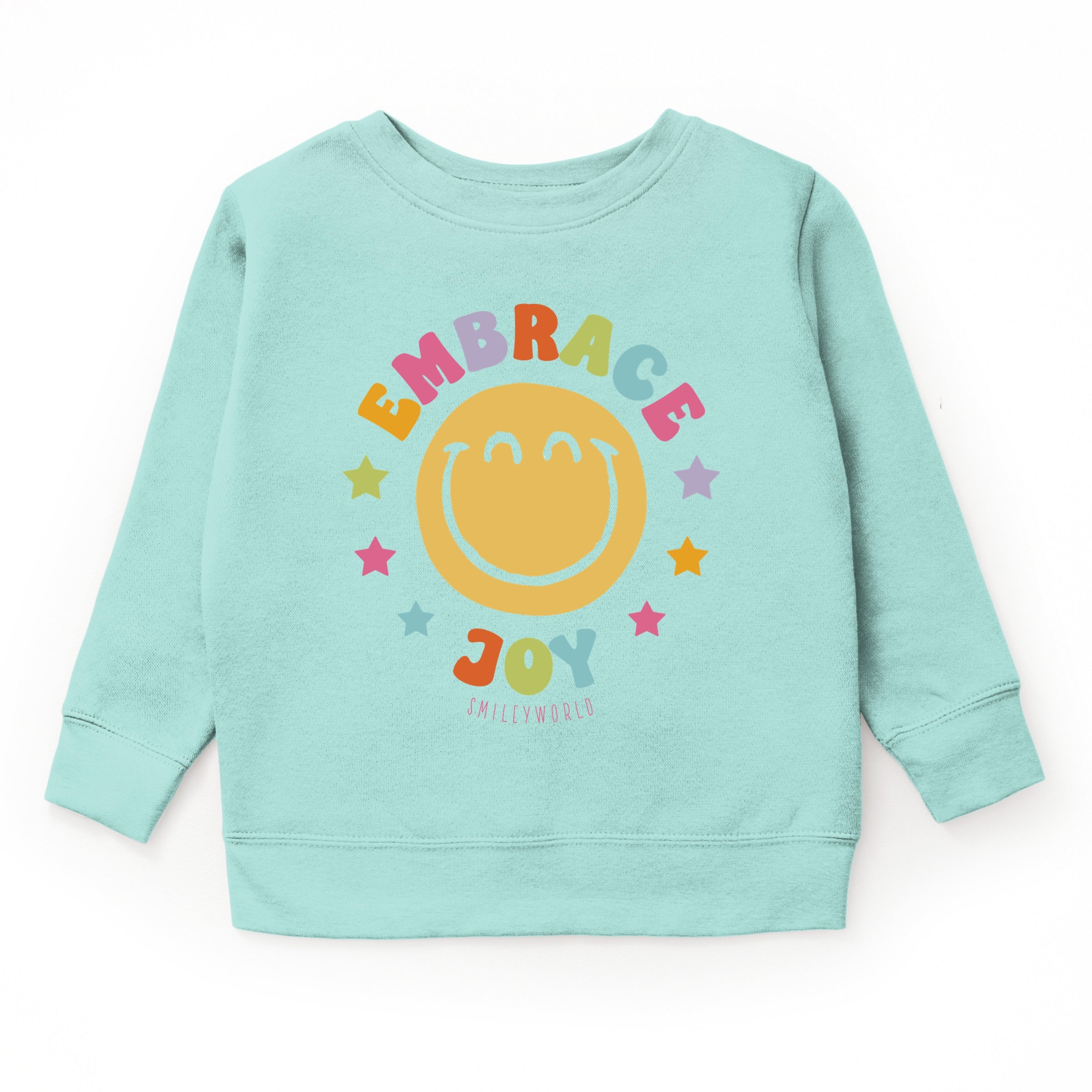 SmileyWorld Embrace Joy - Youth Graphic Sweatshirt