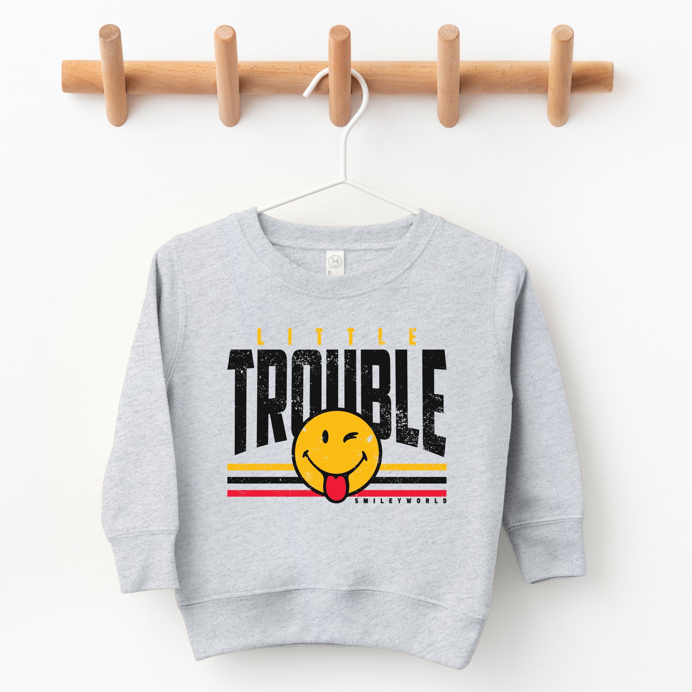 SmileyWorld Little Trouble - Toddler Graphic Sweatshirt