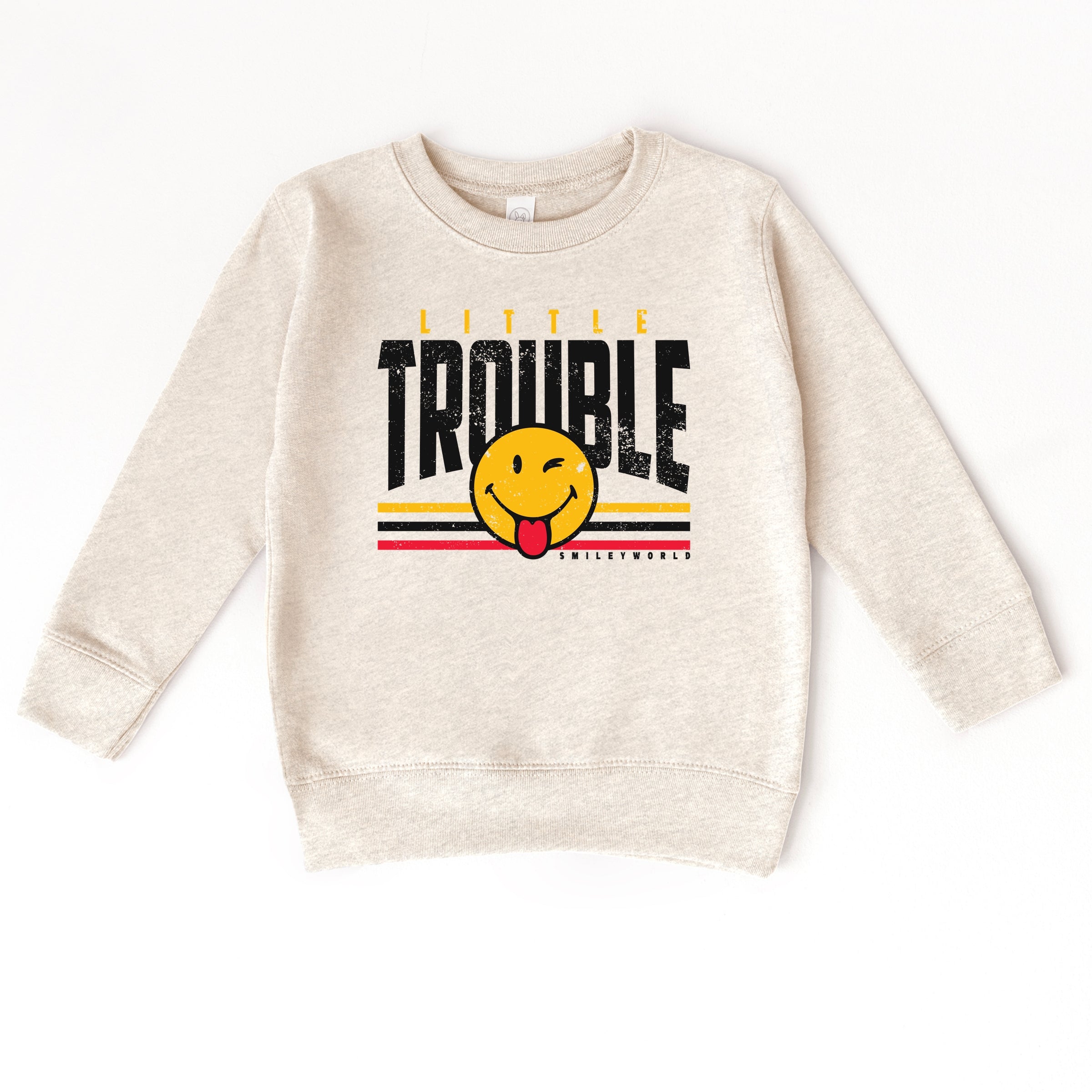SmileyWorld Little Trouble - Toddler Graphic Sweatshirt