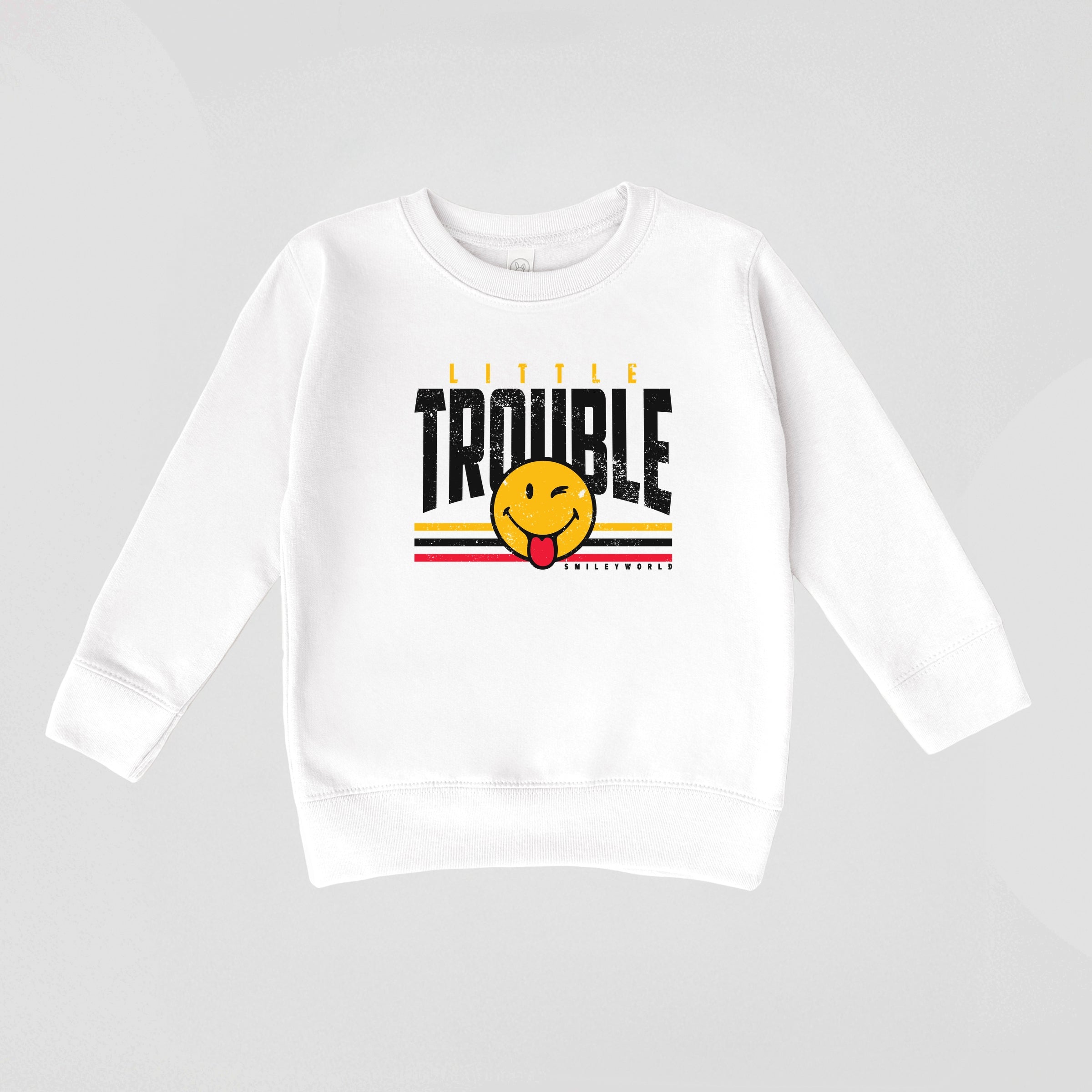 SmileyWorld Little Trouble - Toddler Graphic Sweatshirt