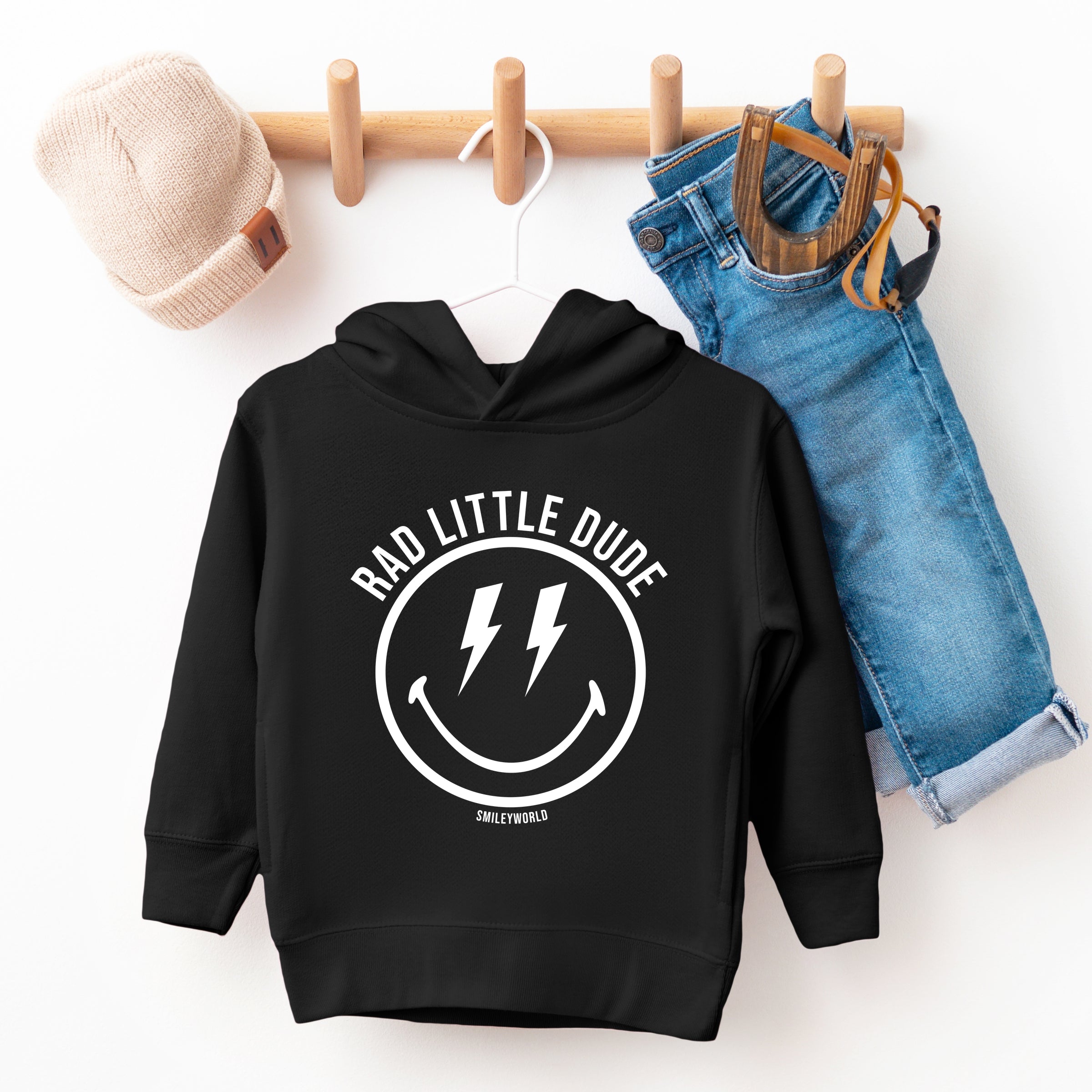 SmileyWorld Rad Little Dude - Toddler Hoodie