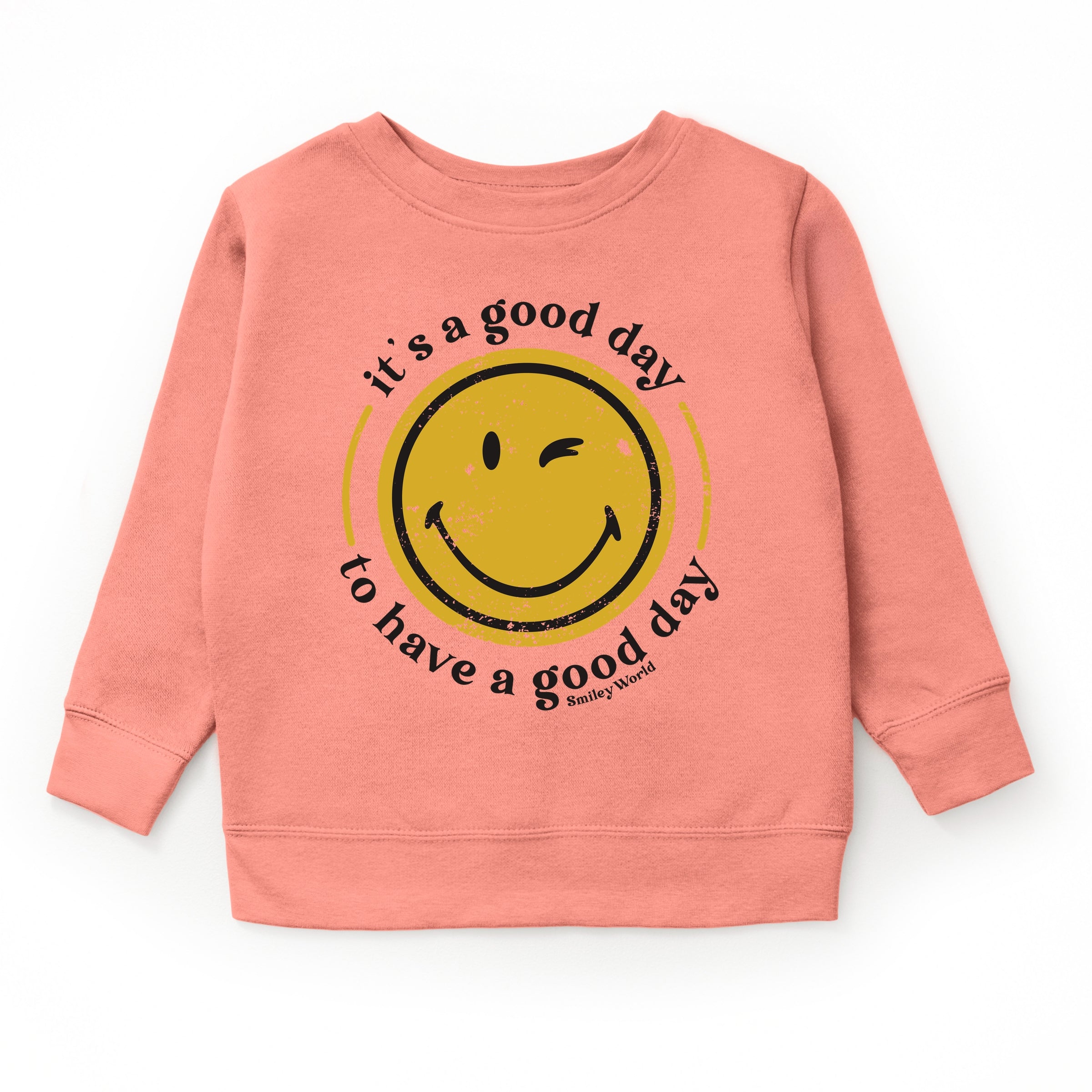 SmileyWorld It's A Good Day To Have A Good Day Circle - Youth Graphic Sweatshirt