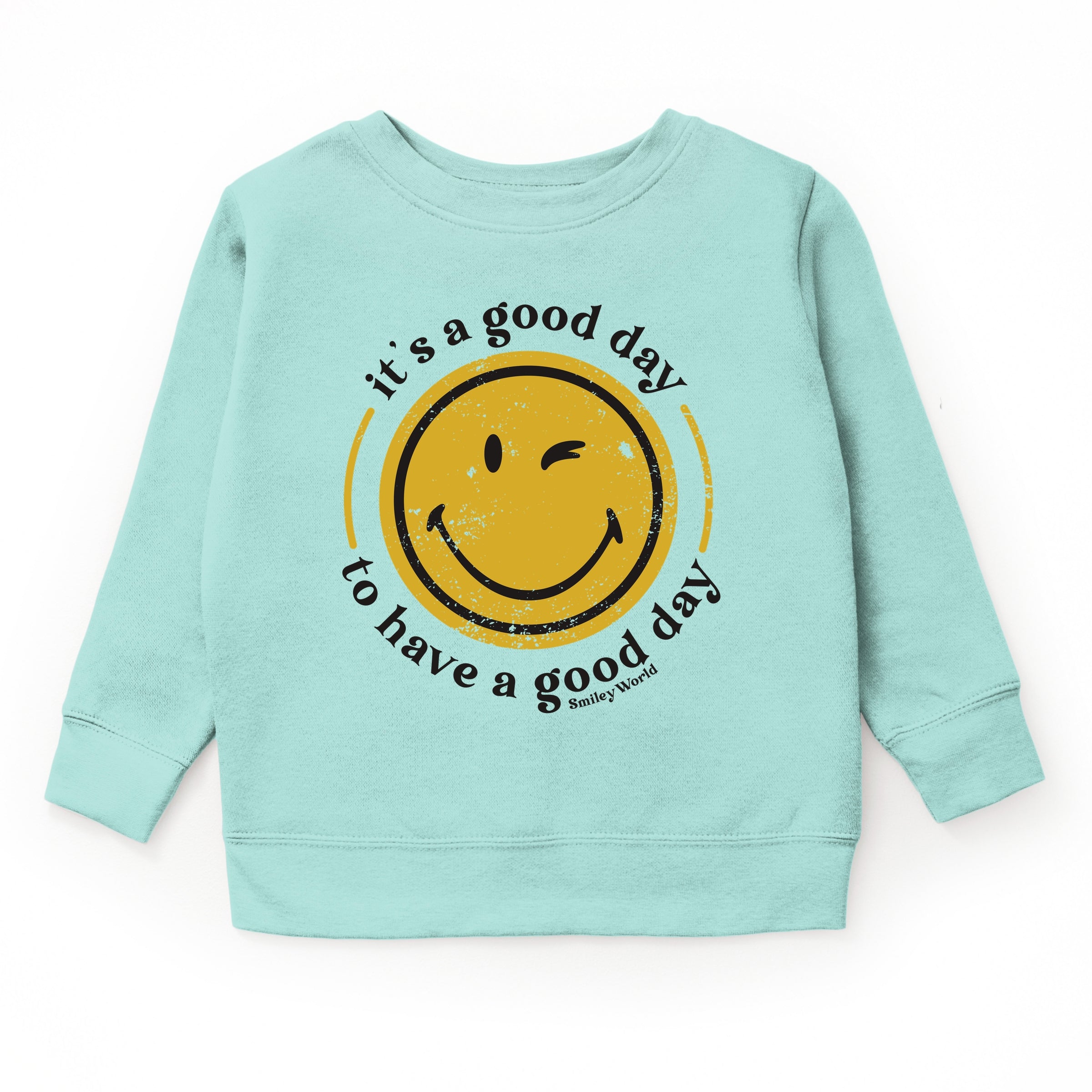 SmileyWorld It's A Good Day To Have A Good Day Circle - Youth Graphic Sweatshirt
