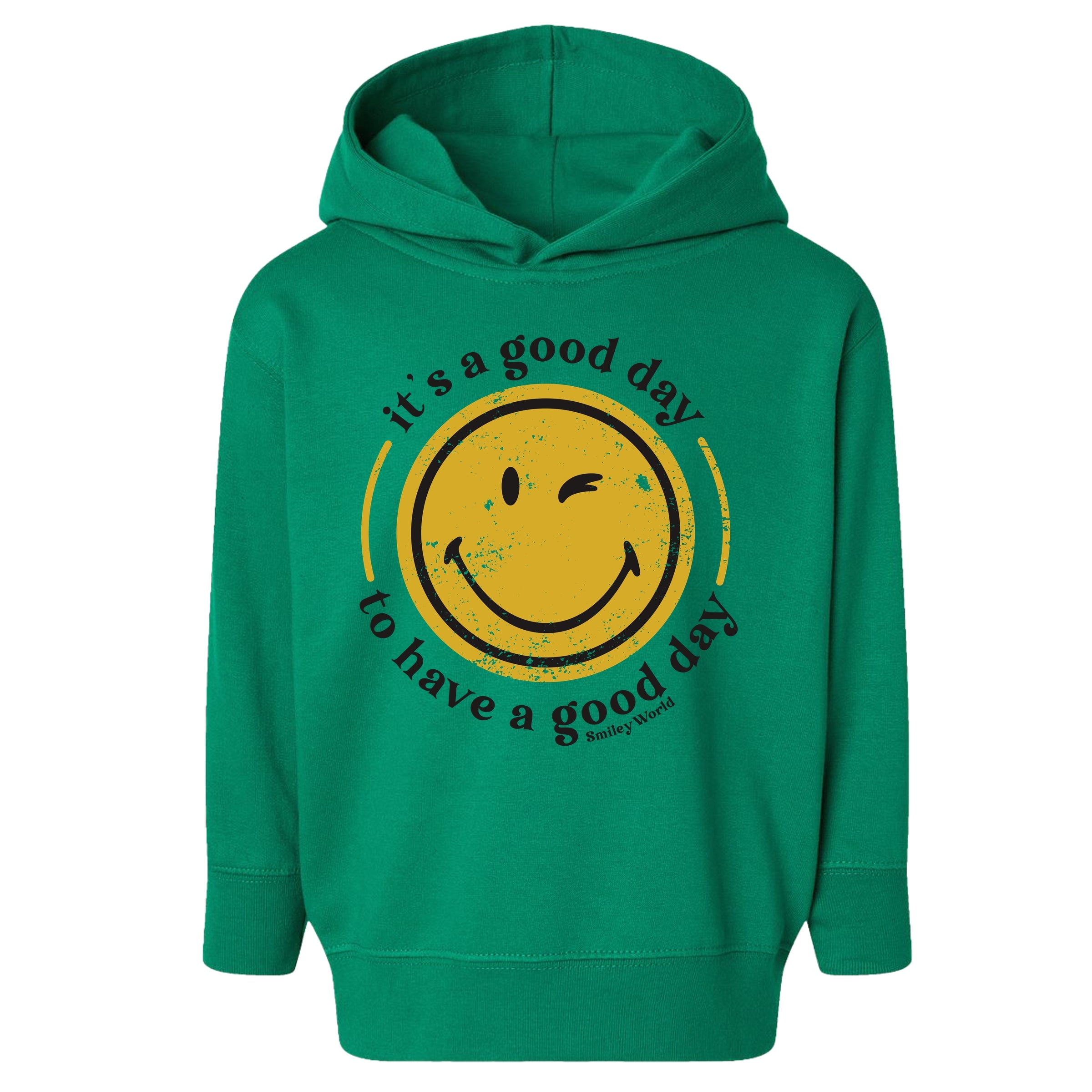 SmileyWorld It's A Good Day To Have A Good Day Circle - Toddler Hoodie