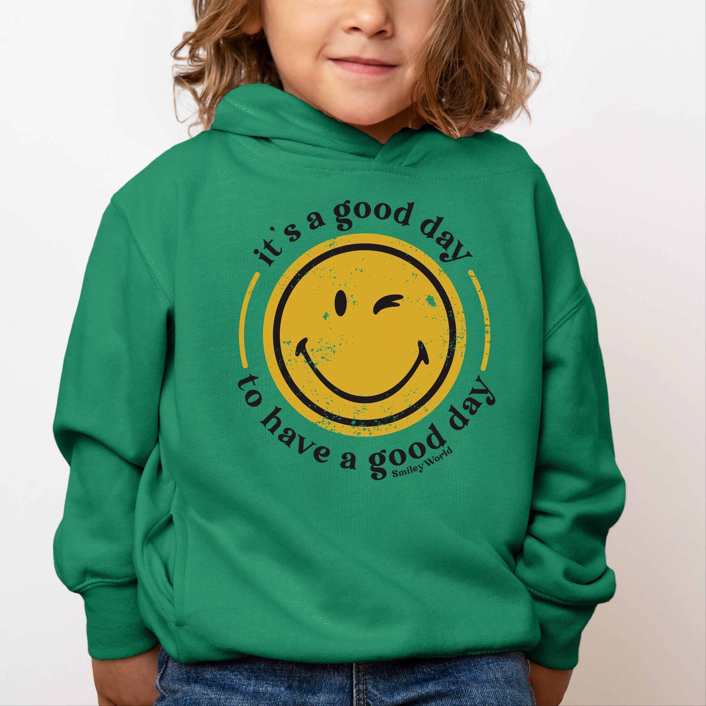 SmileyWorld It's A Good Day To Have A Good Day Circle - Toddler Hoodie
