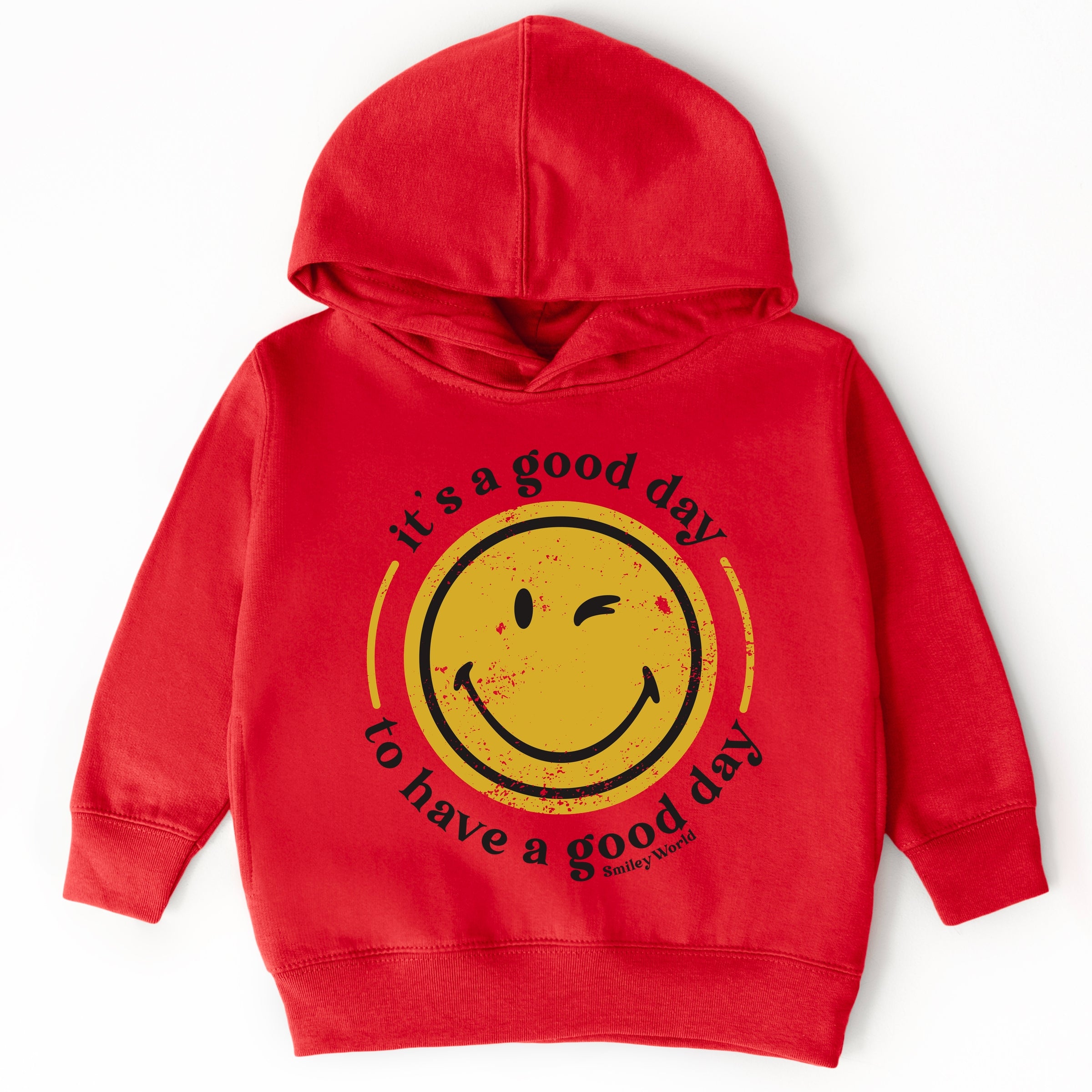 SmileyWorld It's A Good Day To Have A Good Day Circle - Toddler Hoodie