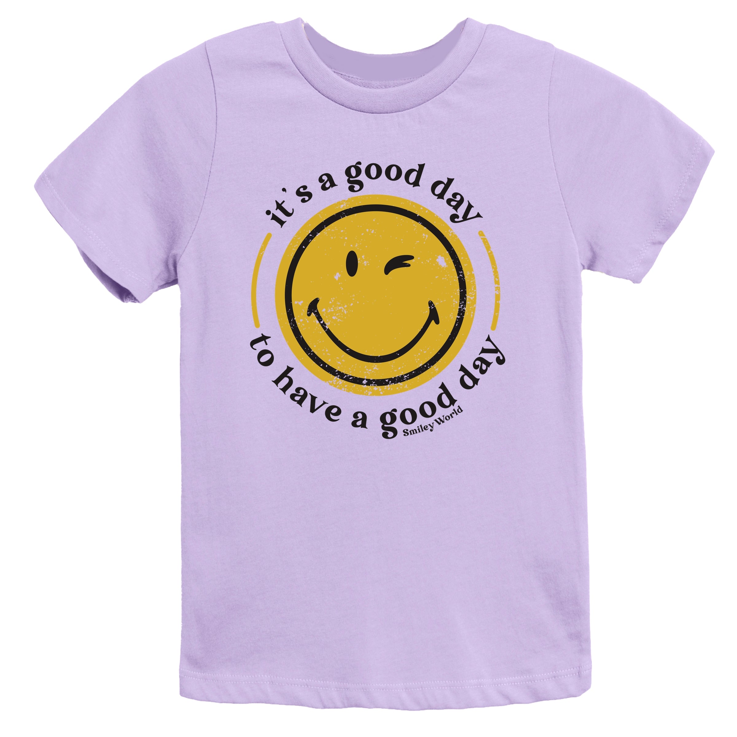 SmileyWorld It's A Good Day To Have A Good Day Circle - Youth Short Sleeve Graphic T-Shirt