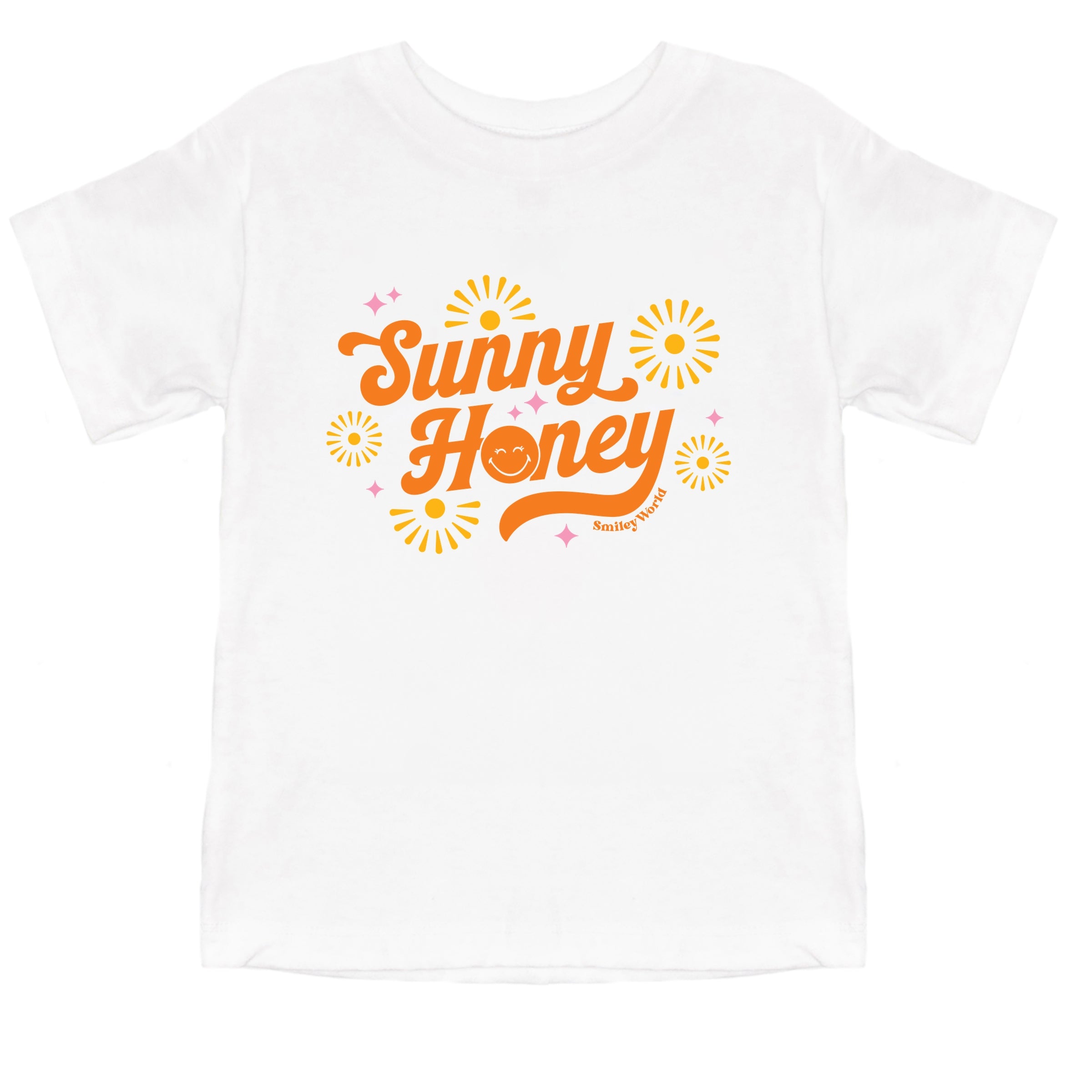 SmileyWorld Sunny Honey - Toddler Short Sleeve Graphic T-Shirt