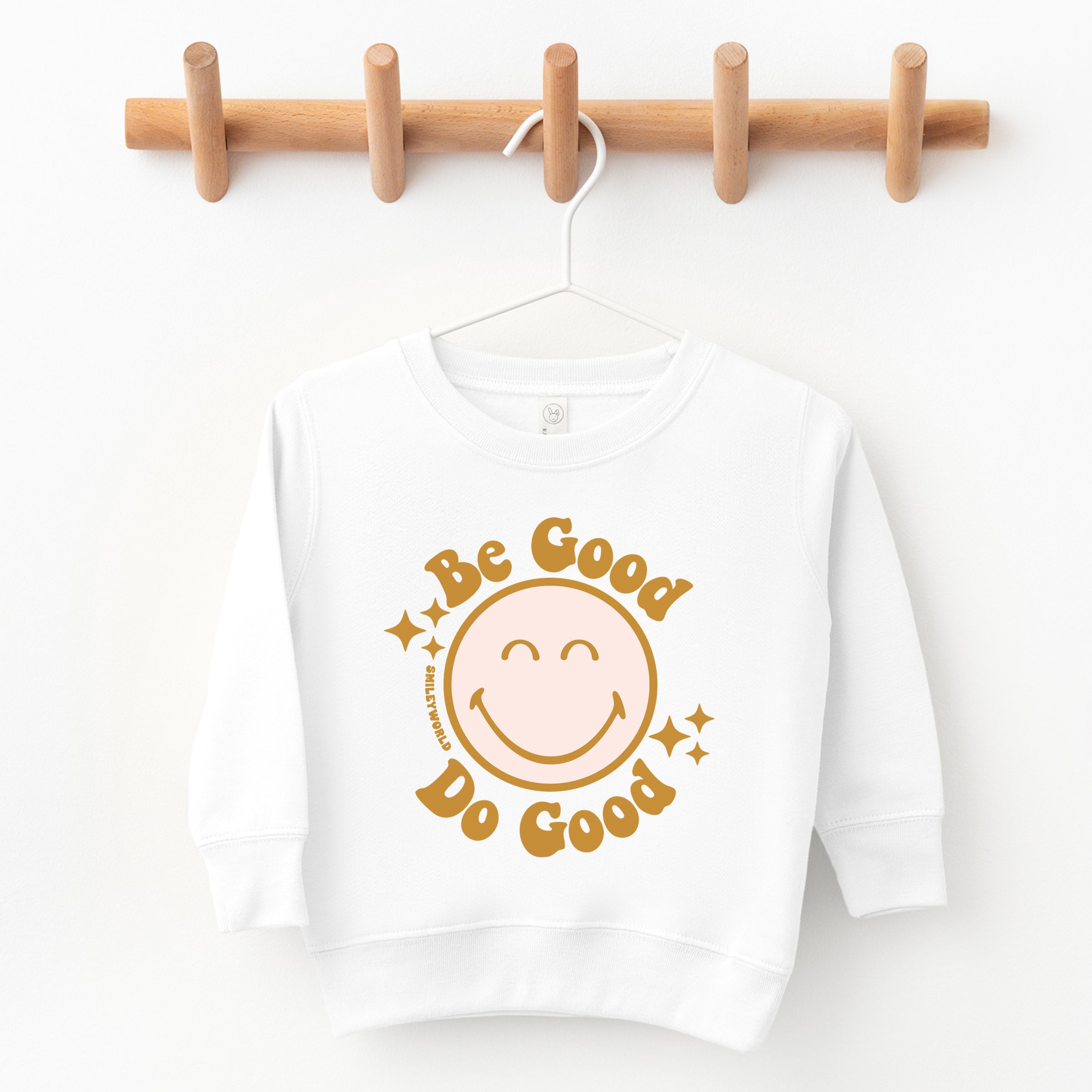 SmileyWorld Be Good Do Good Smiley Face - Toddler Graphic Sweatshirt