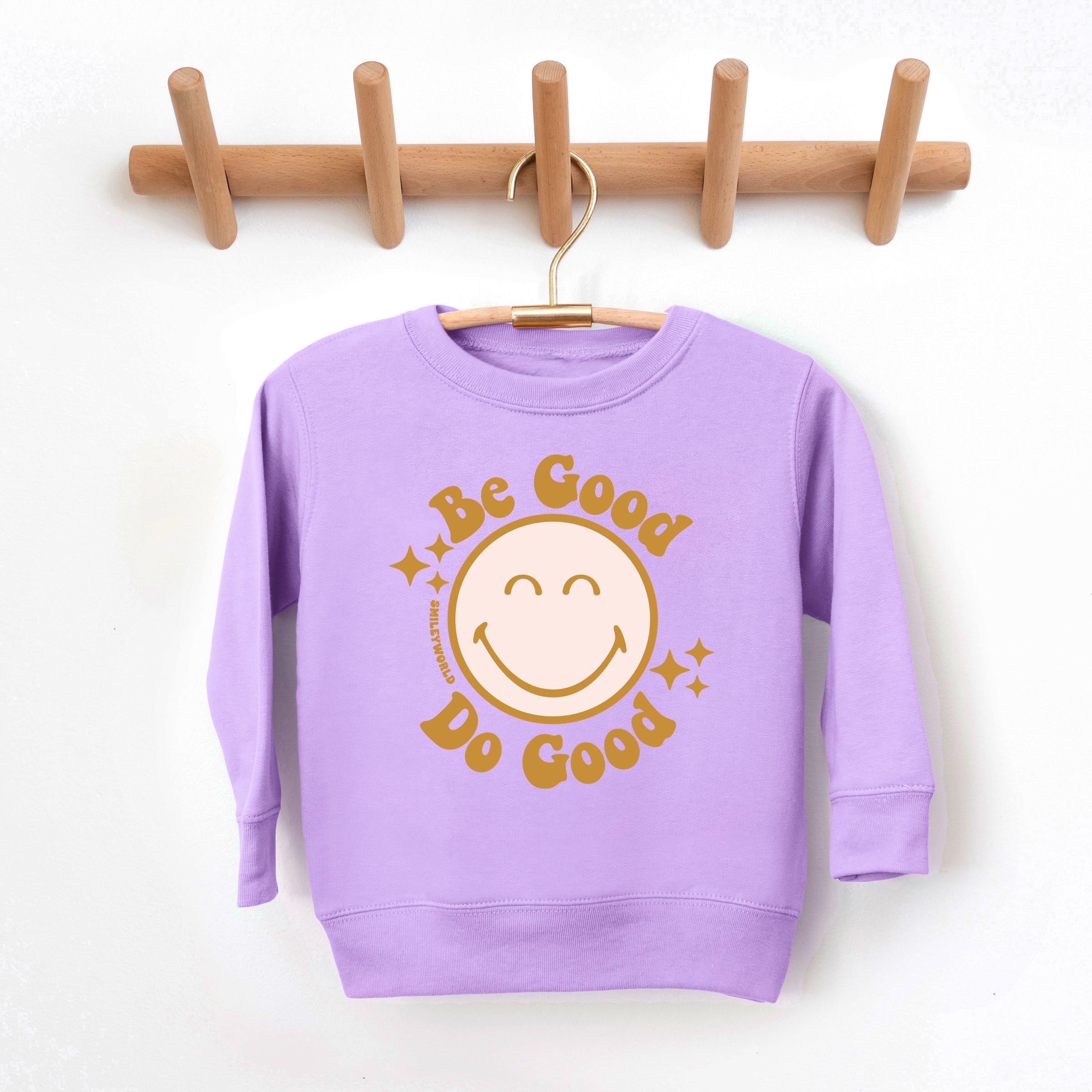 SmileyWorld Be Good Do Good Smiley Face - Toddler Graphic Sweatshirt