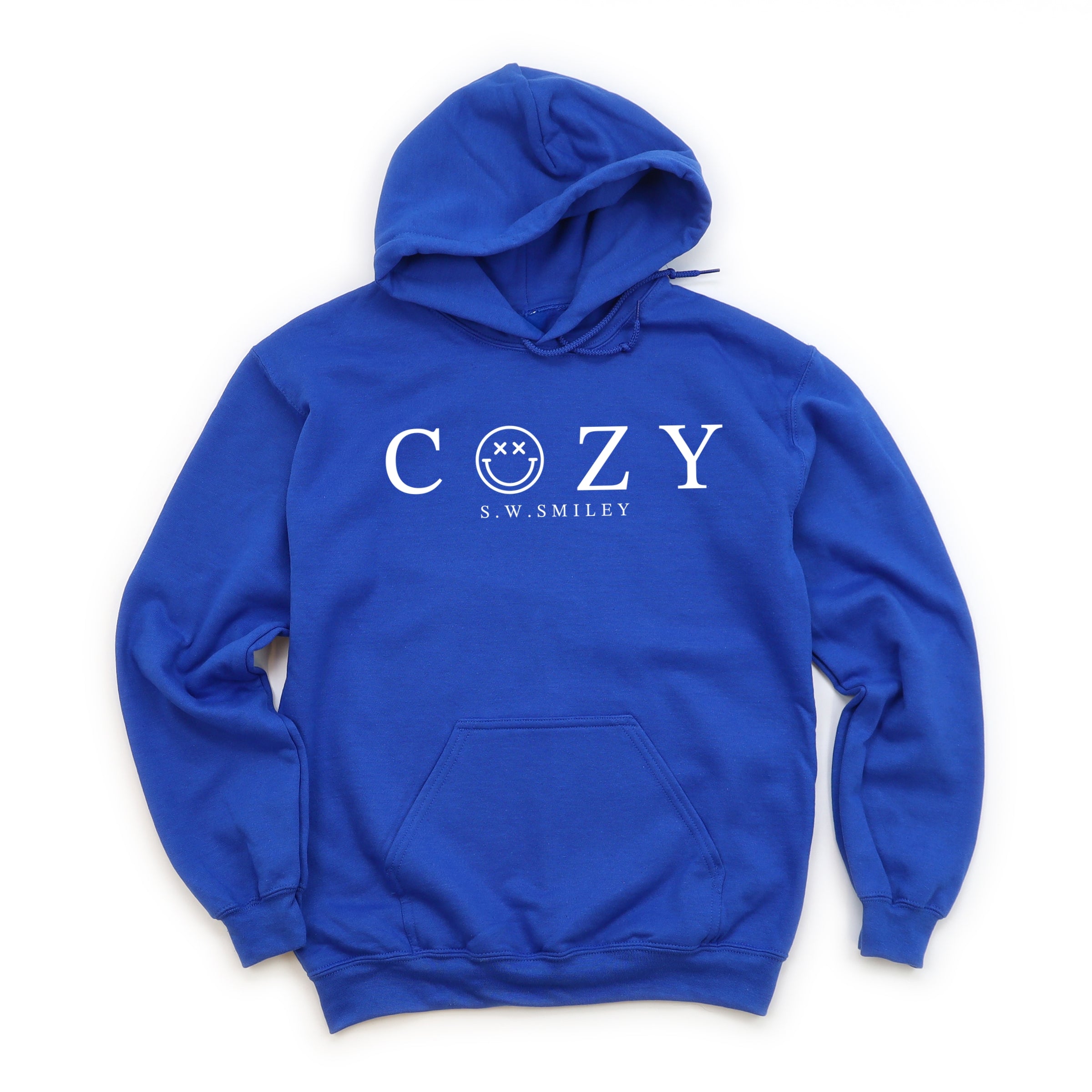 S.W.Smiley Cozy Outline - Women's Graphic Hoodie