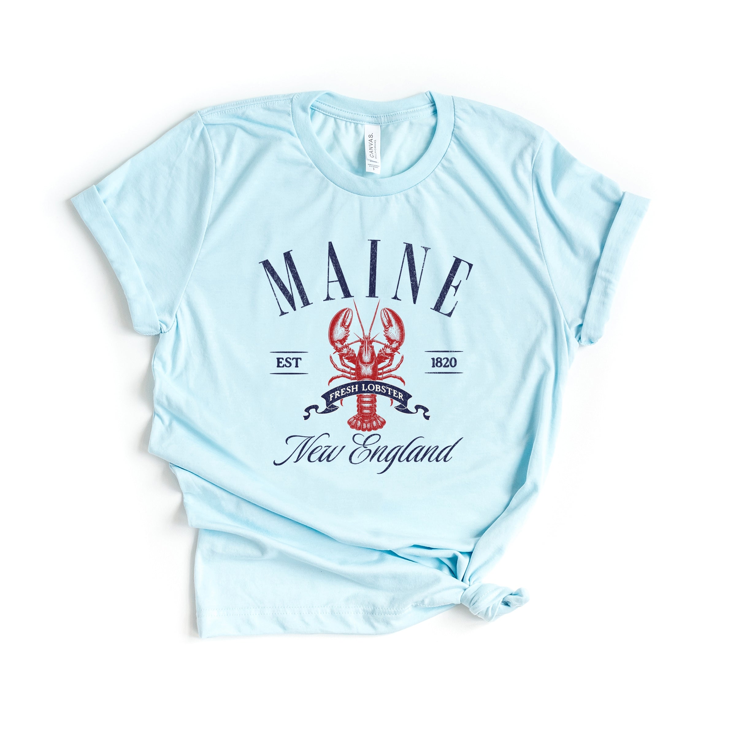 Maine New England - Womens Short Sleeve Tee