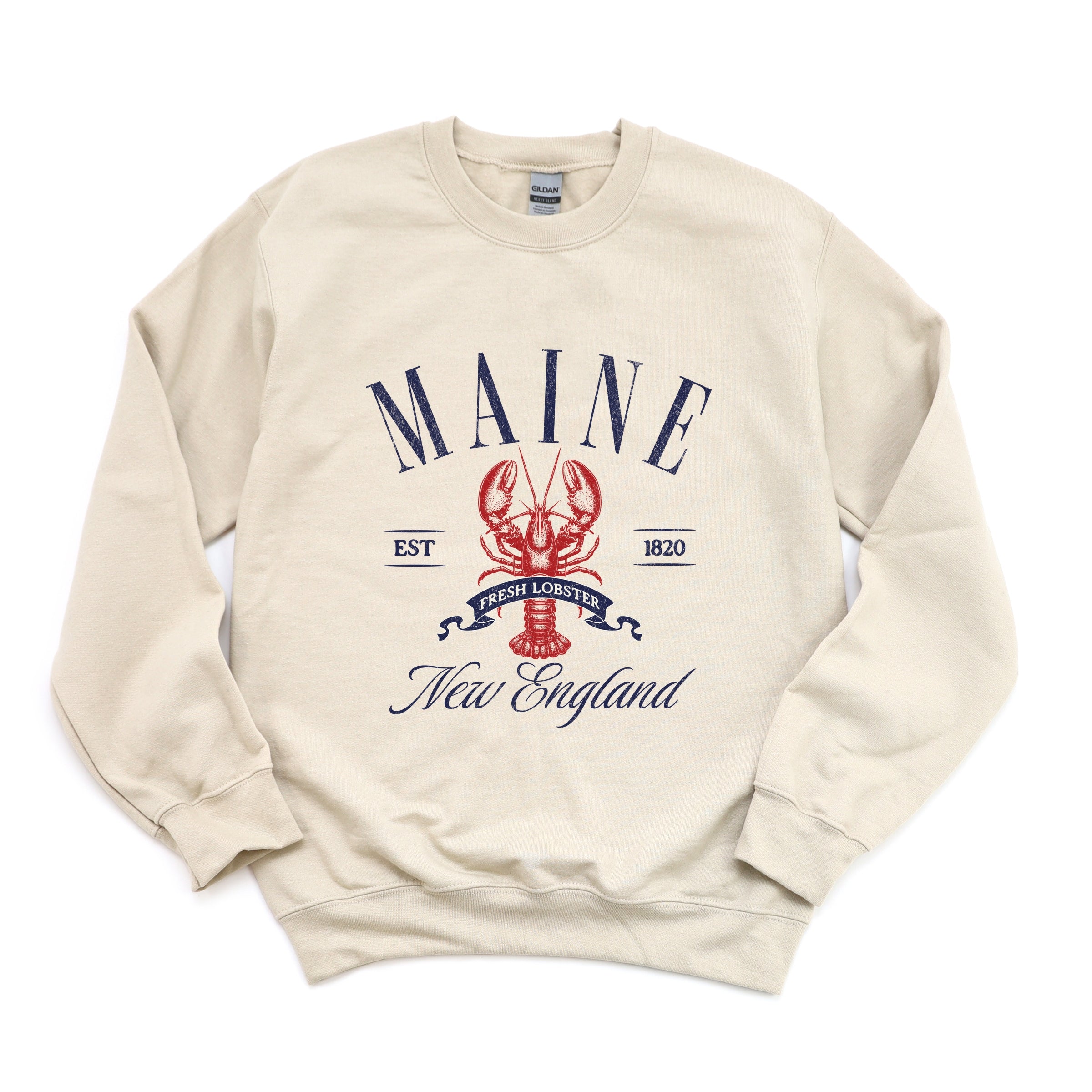 Maine New England - Womens Sweatshirt
