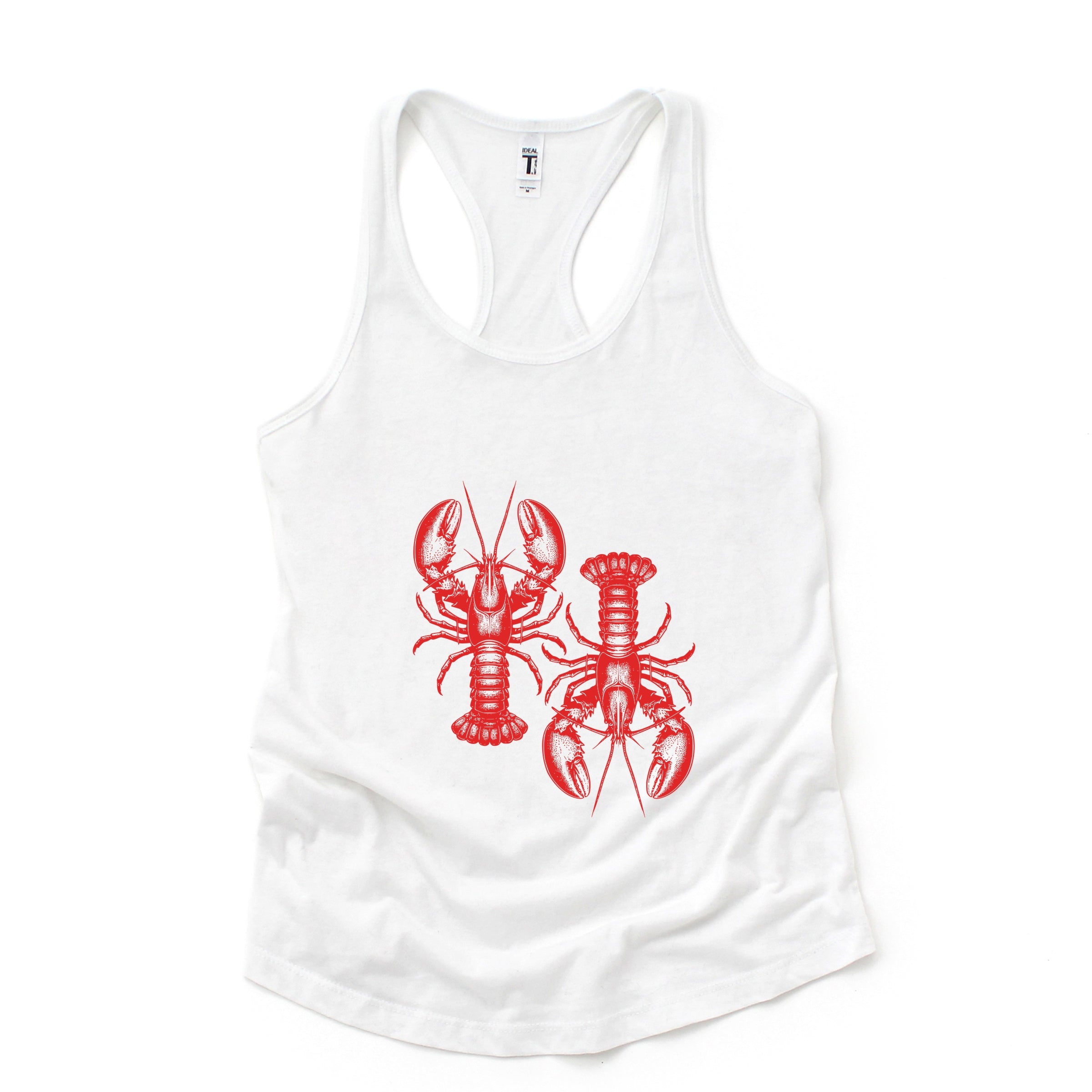 Two Lobsters - Women's Racerback Tank