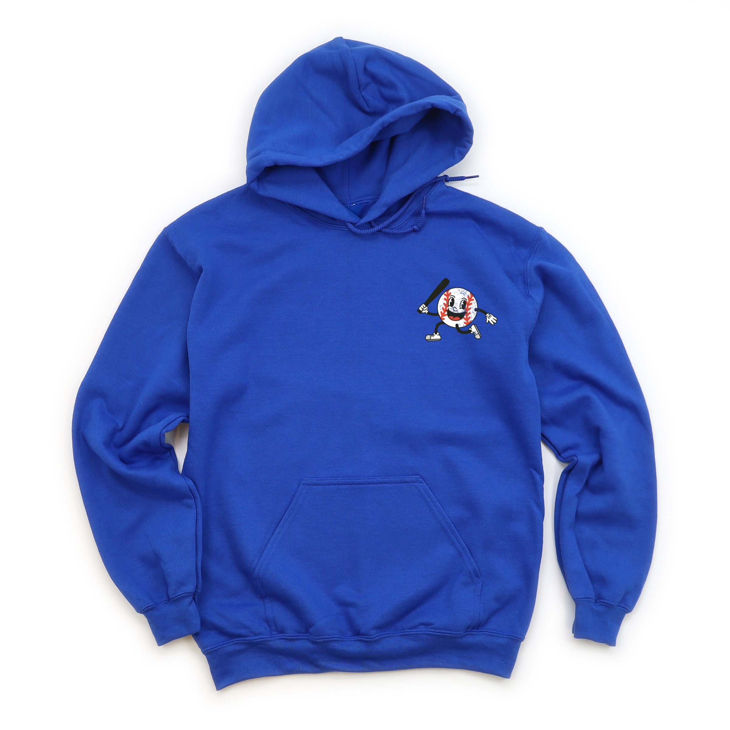 Take Me Out To The Ball Game Distressed - Womens Hoodie