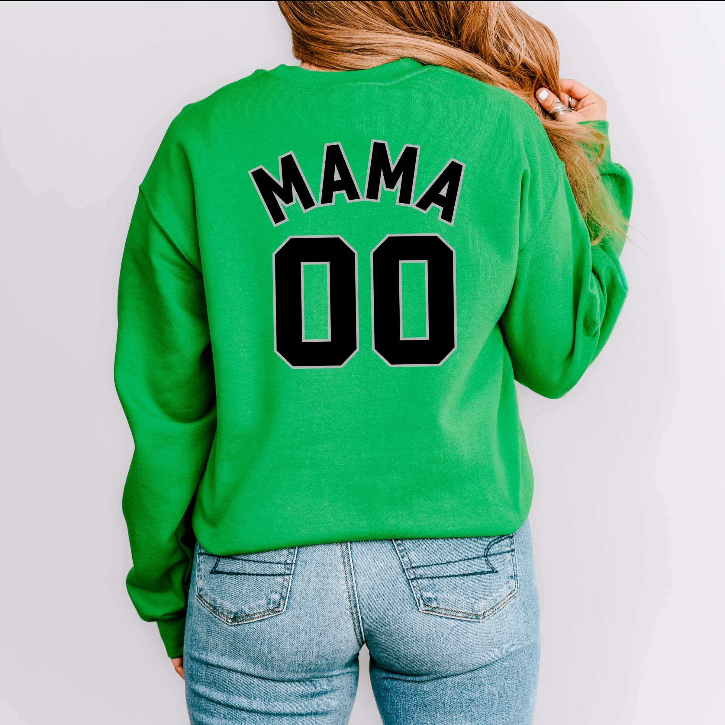 Mama Jersey Heart - Women's Sweatshirt
