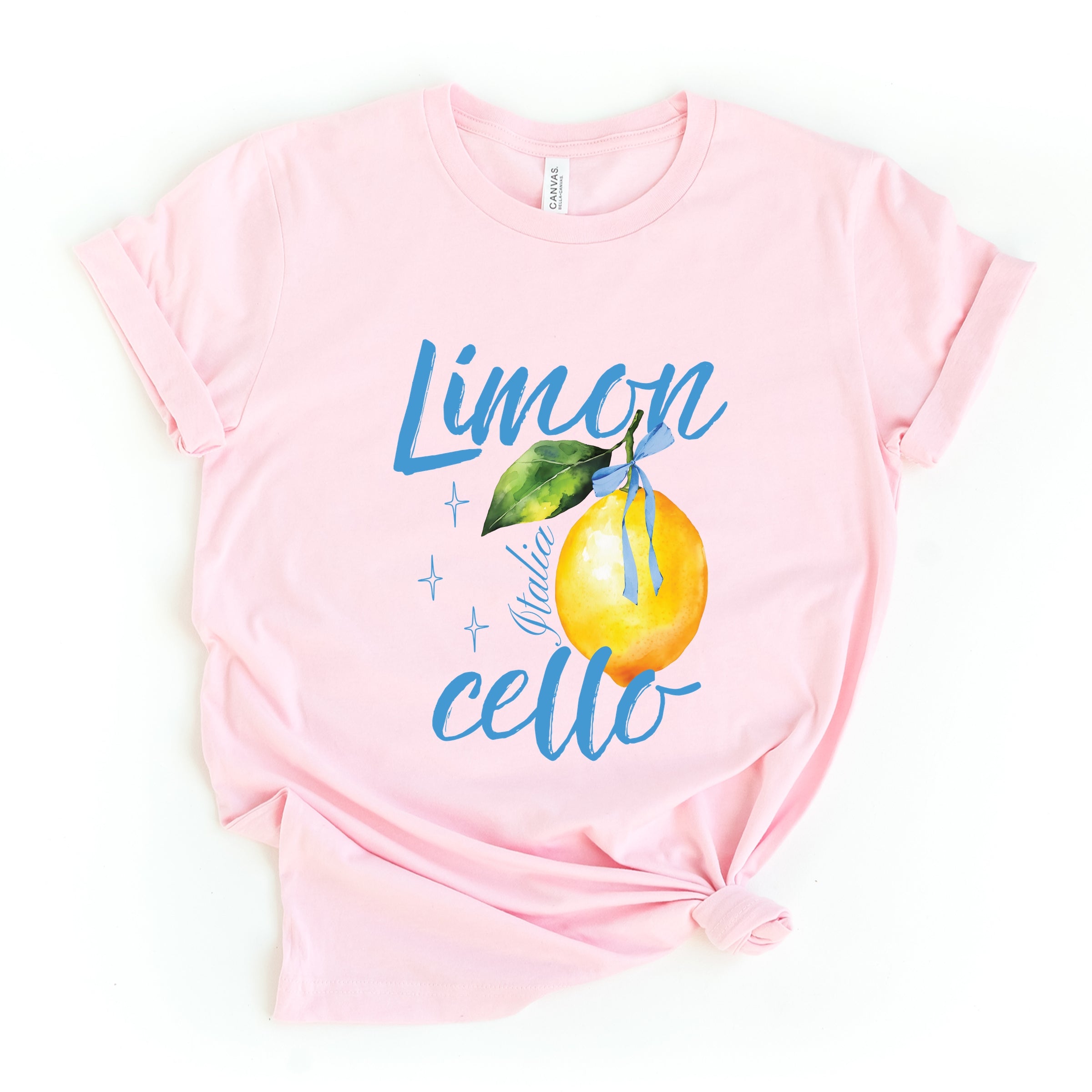 Limoncello Watercolor - Women's Short Sleeve Graphic T-Shirt