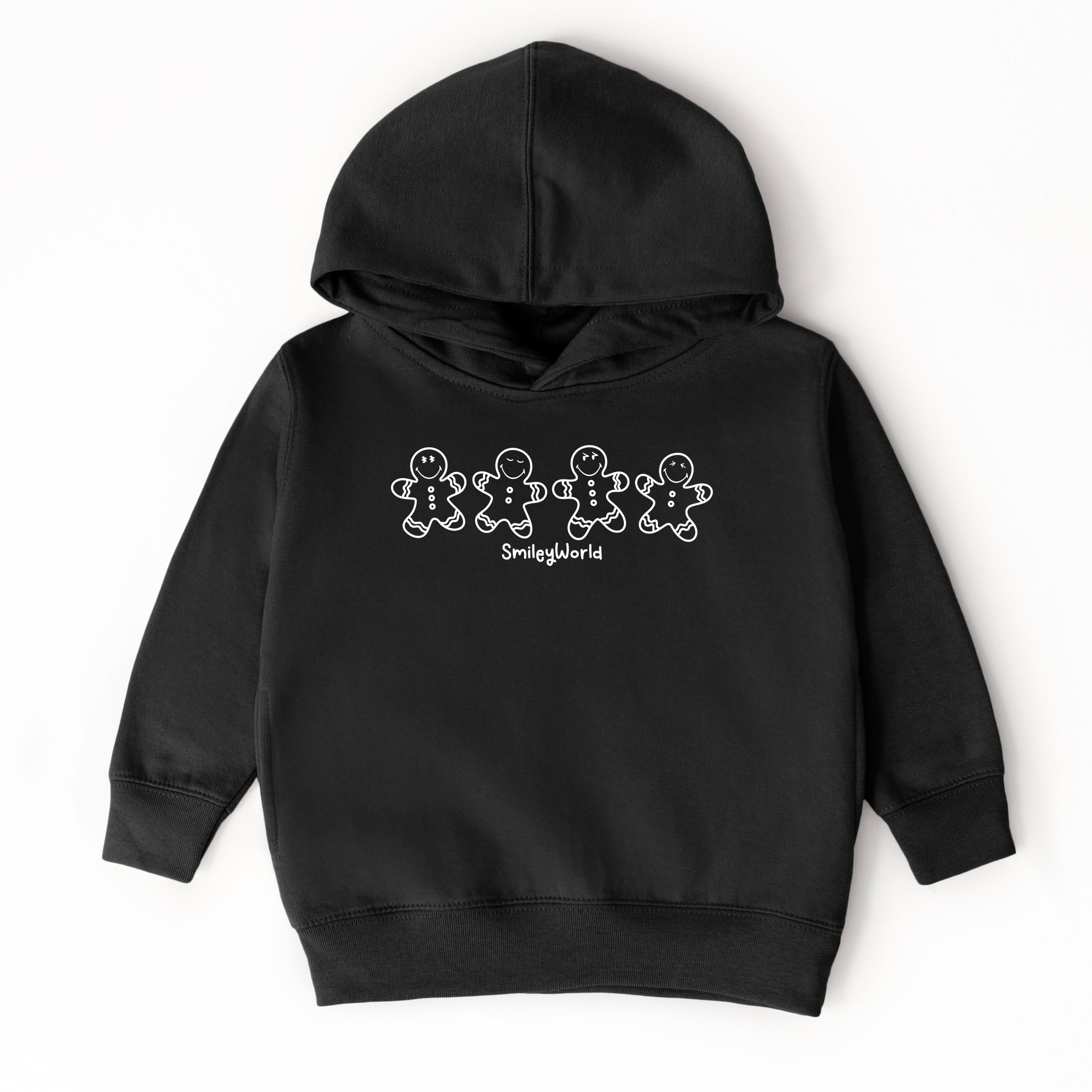 SmileyWorld Gingerbread - Toddler Hoodie and Youth Graphic Hoodie