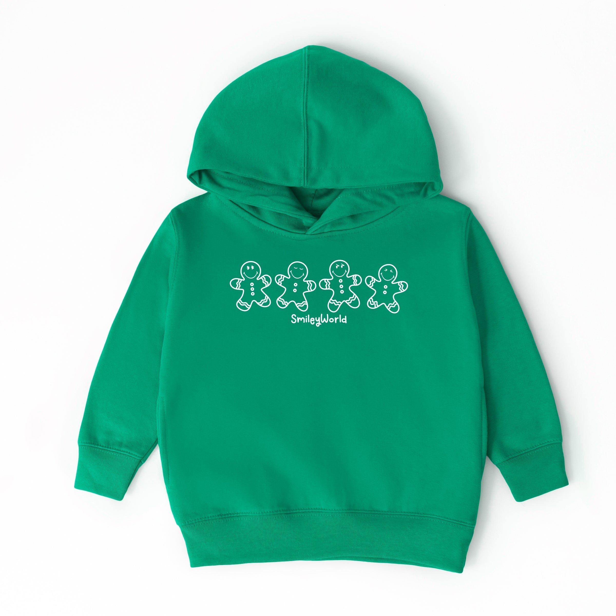 SmileyWorld Gingerbread - Toddler Hoodie and Youth Graphic Hoodie
