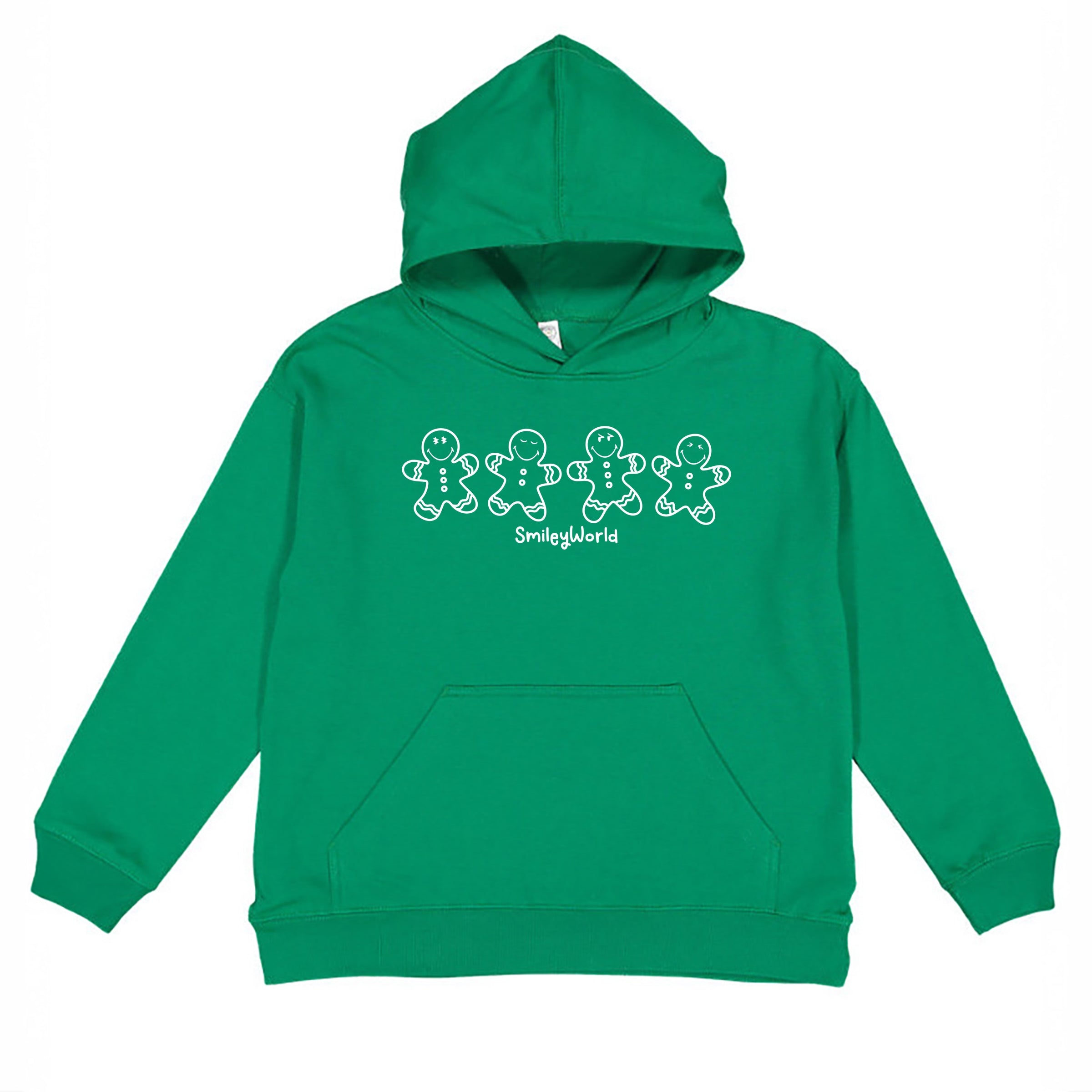 SmileyWorld Gingerbread - Toddler Hoodie and Youth Graphic Hoodie
