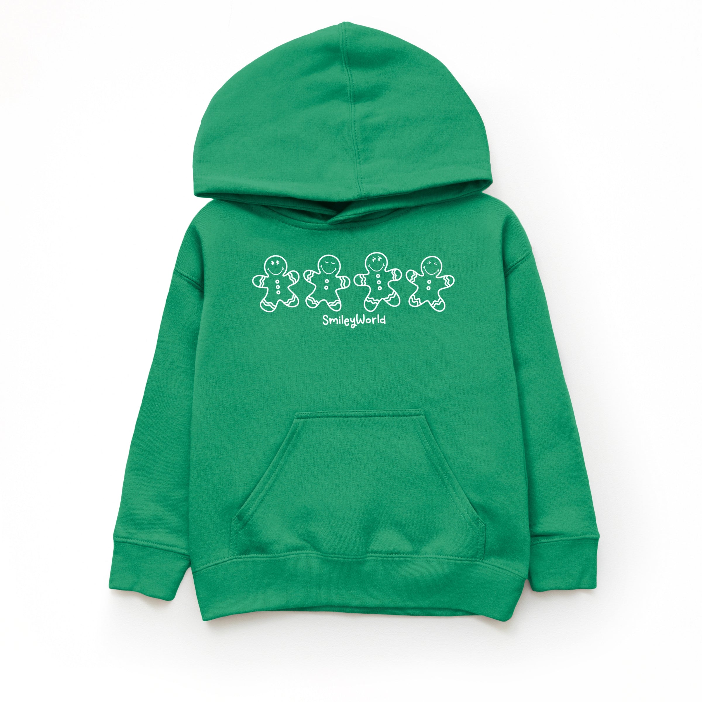 SmileyWorld Gingerbread - Toddler Hoodie and Youth Graphic Hoodie