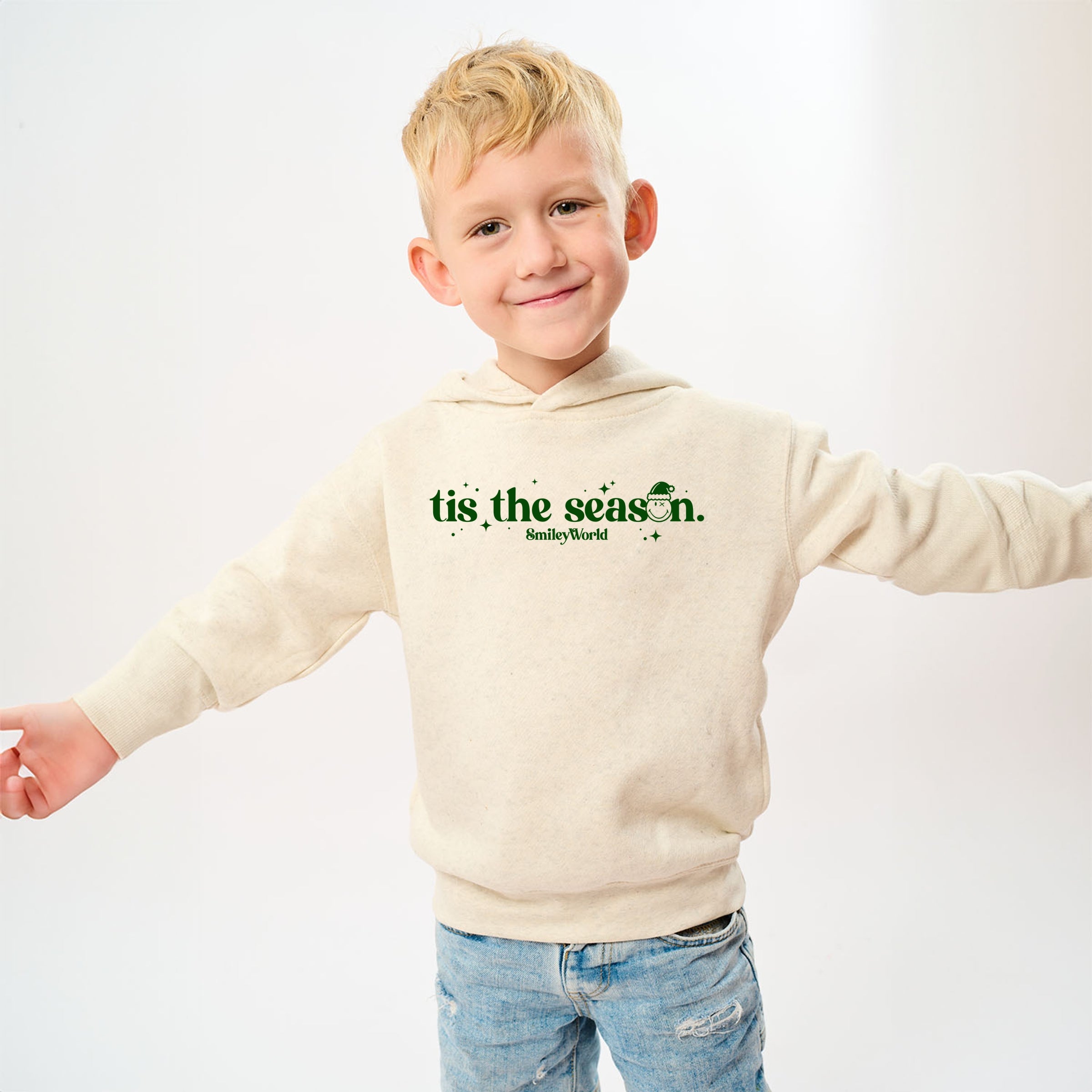 SmileyWorld Tis The Season Sparkle - Toddler Hoodie