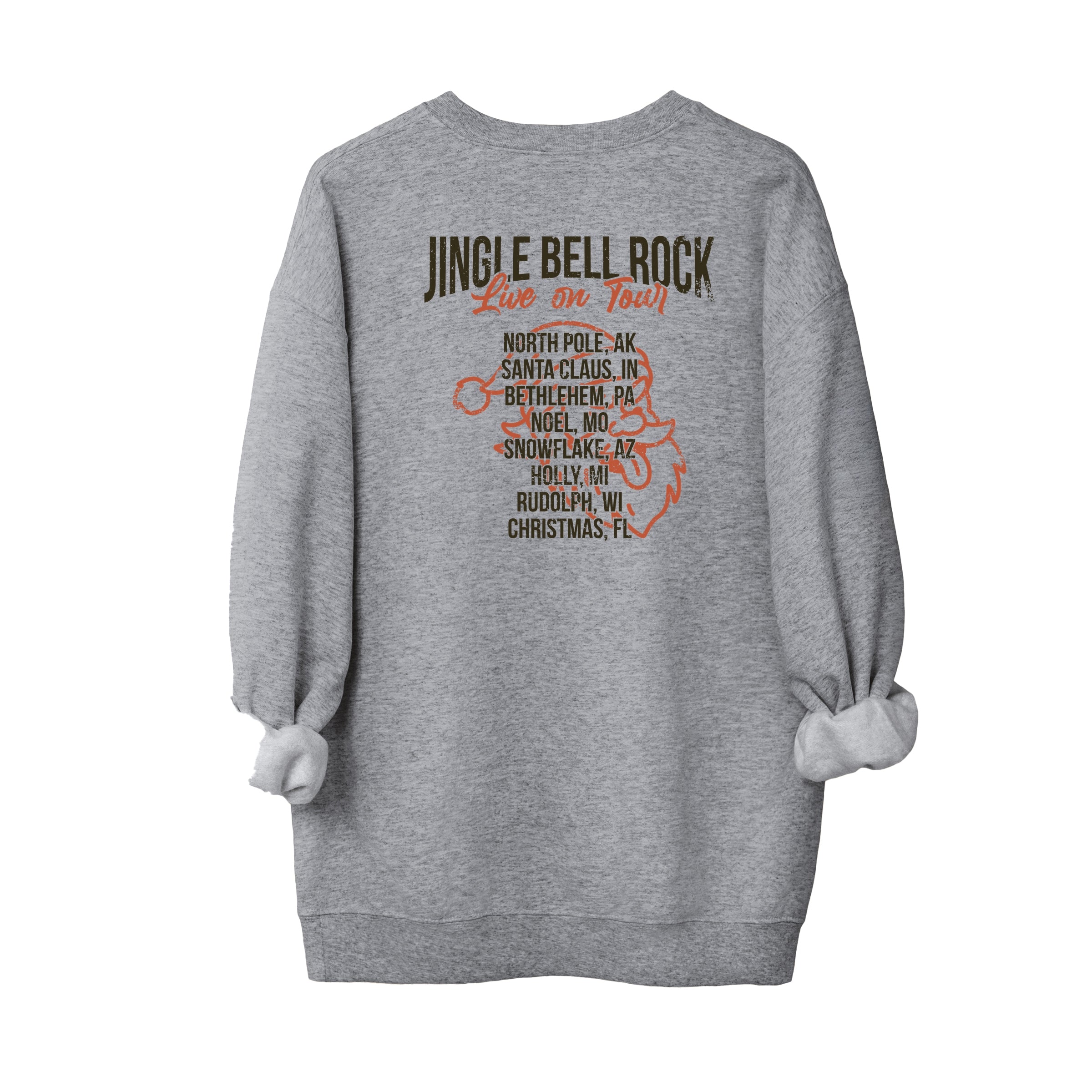 Jingle Bell Rock World Tour - Womens Sweatshirt