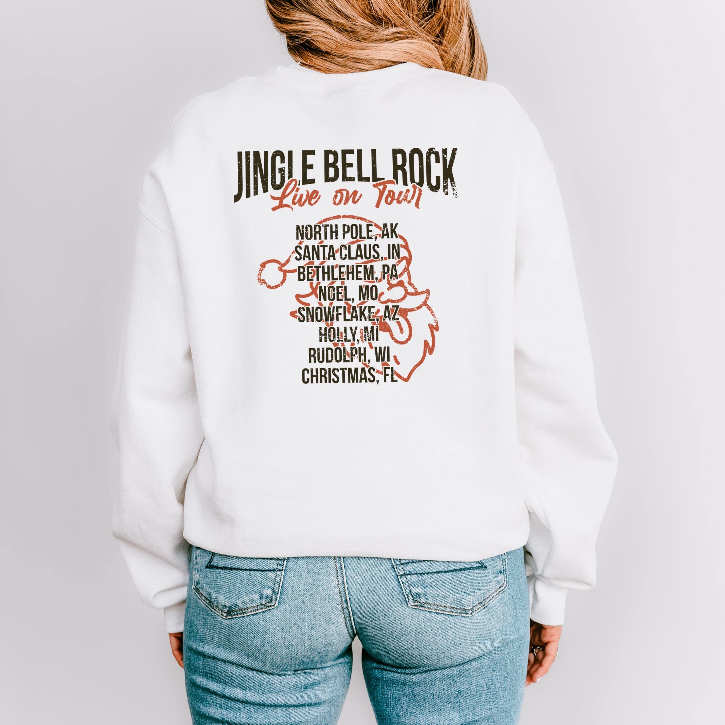 Jingle Bell Rock World Tour - Womens Sweatshirt