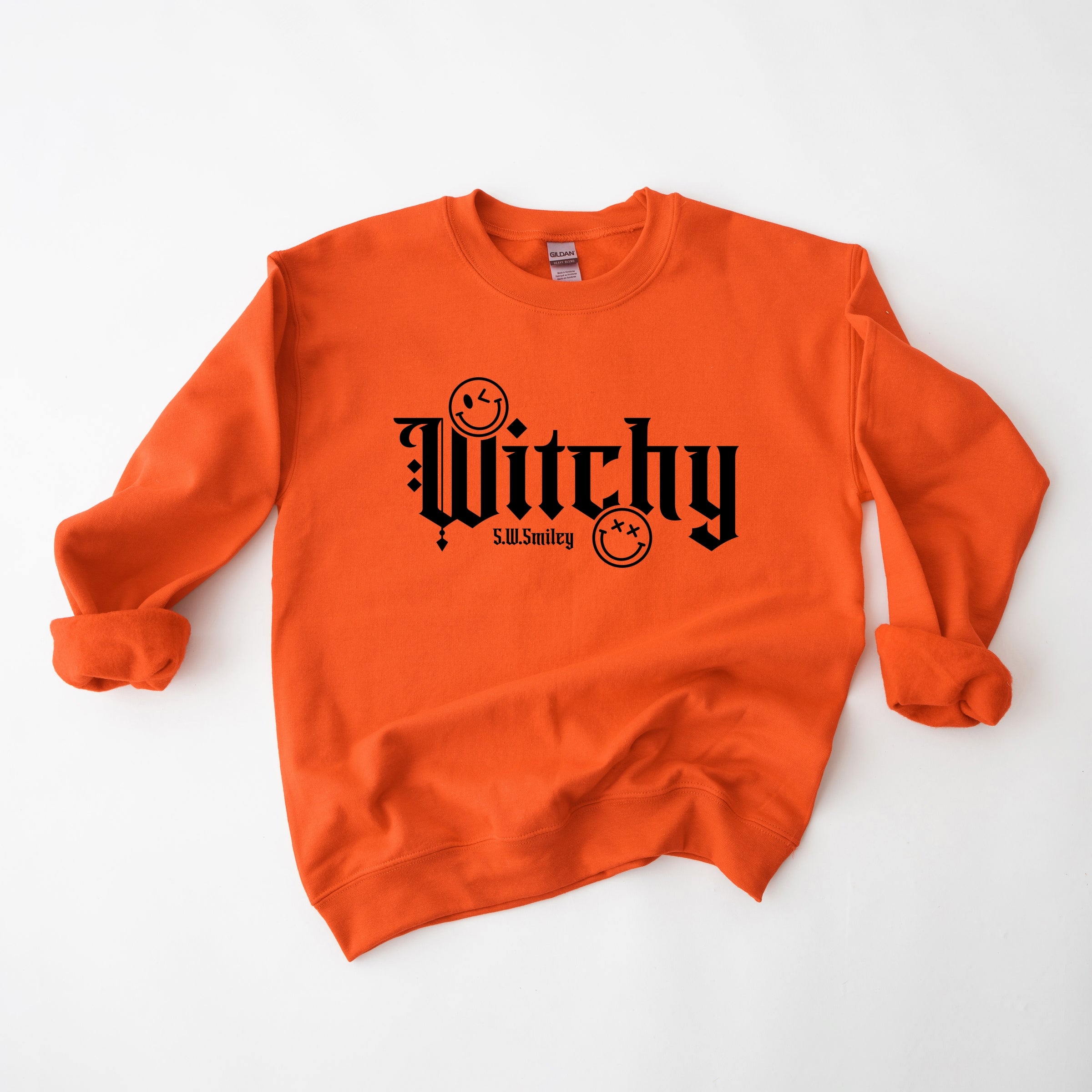S.W.Smiley Witchy Bold - Women's Graphic Sweatshirt