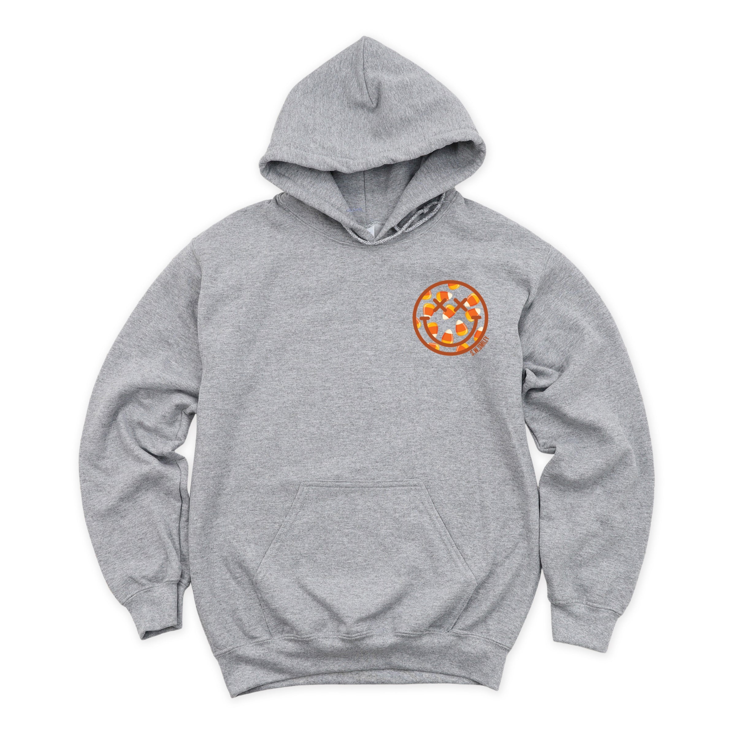 S.W.Smiley Candy Corn Smile - Women's Graphic Hoodie