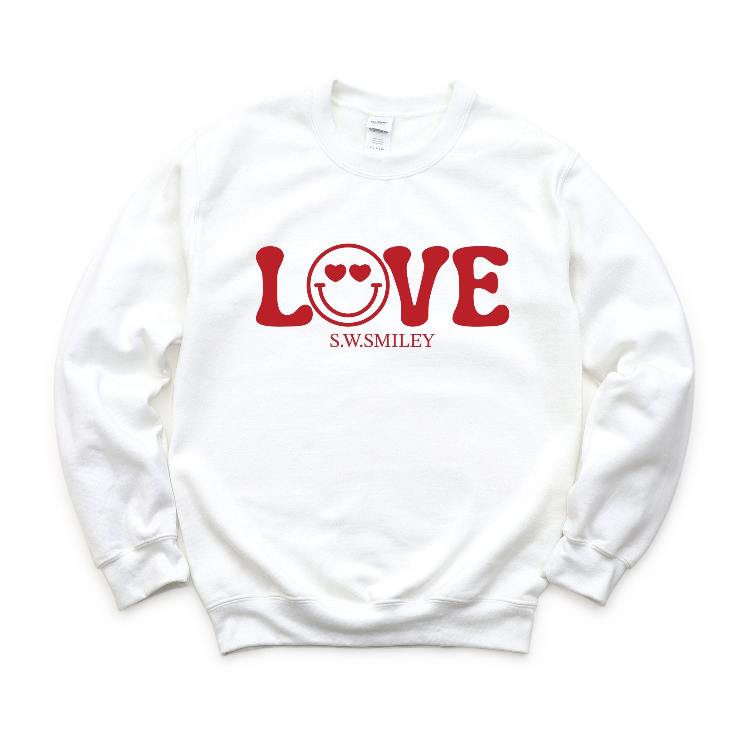 25853RED_F-SWT White