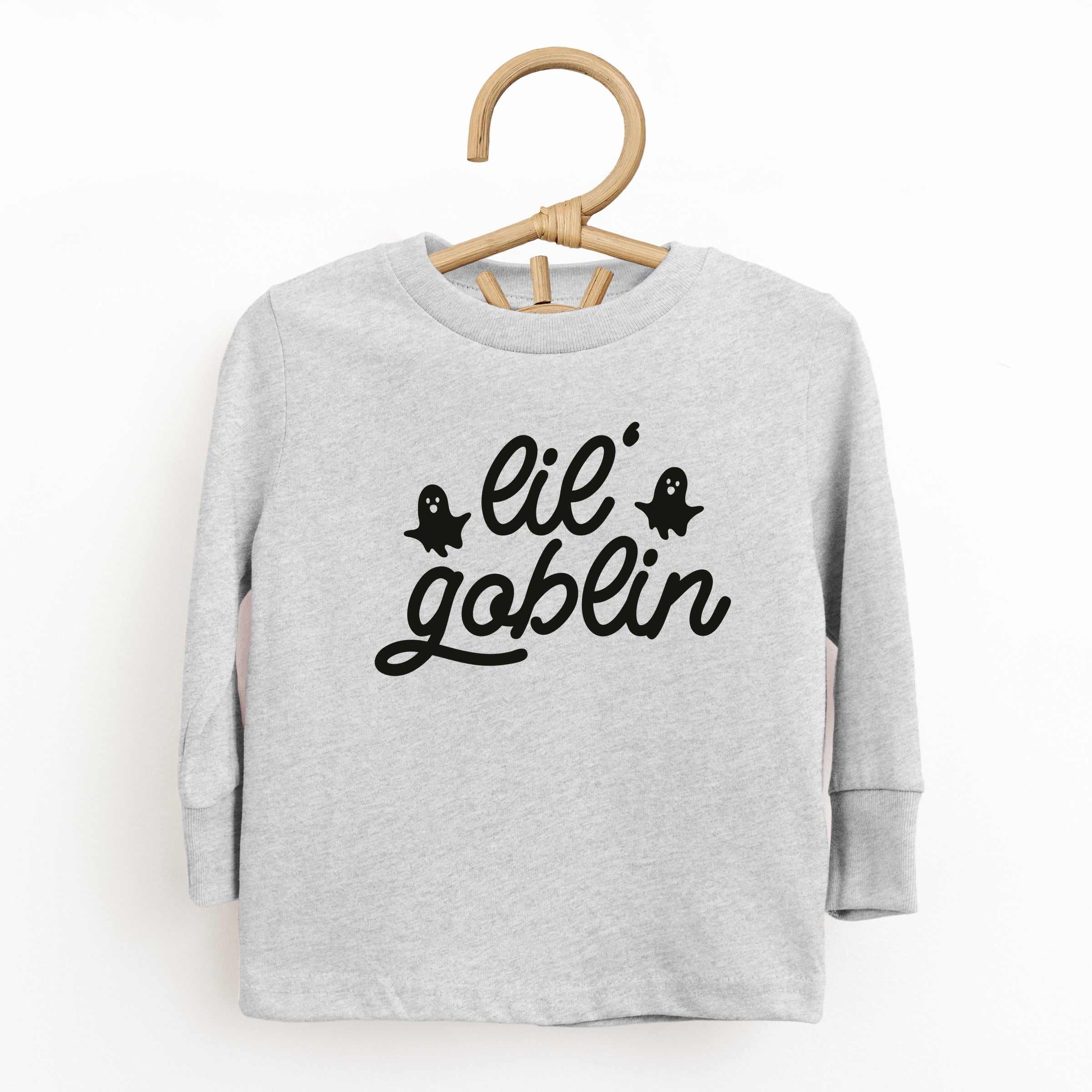 Lil' Goblin Ghosts - Toddler Long Sleeve Graphic Tee and Youth Long Sleeve Graphic T-Shirt