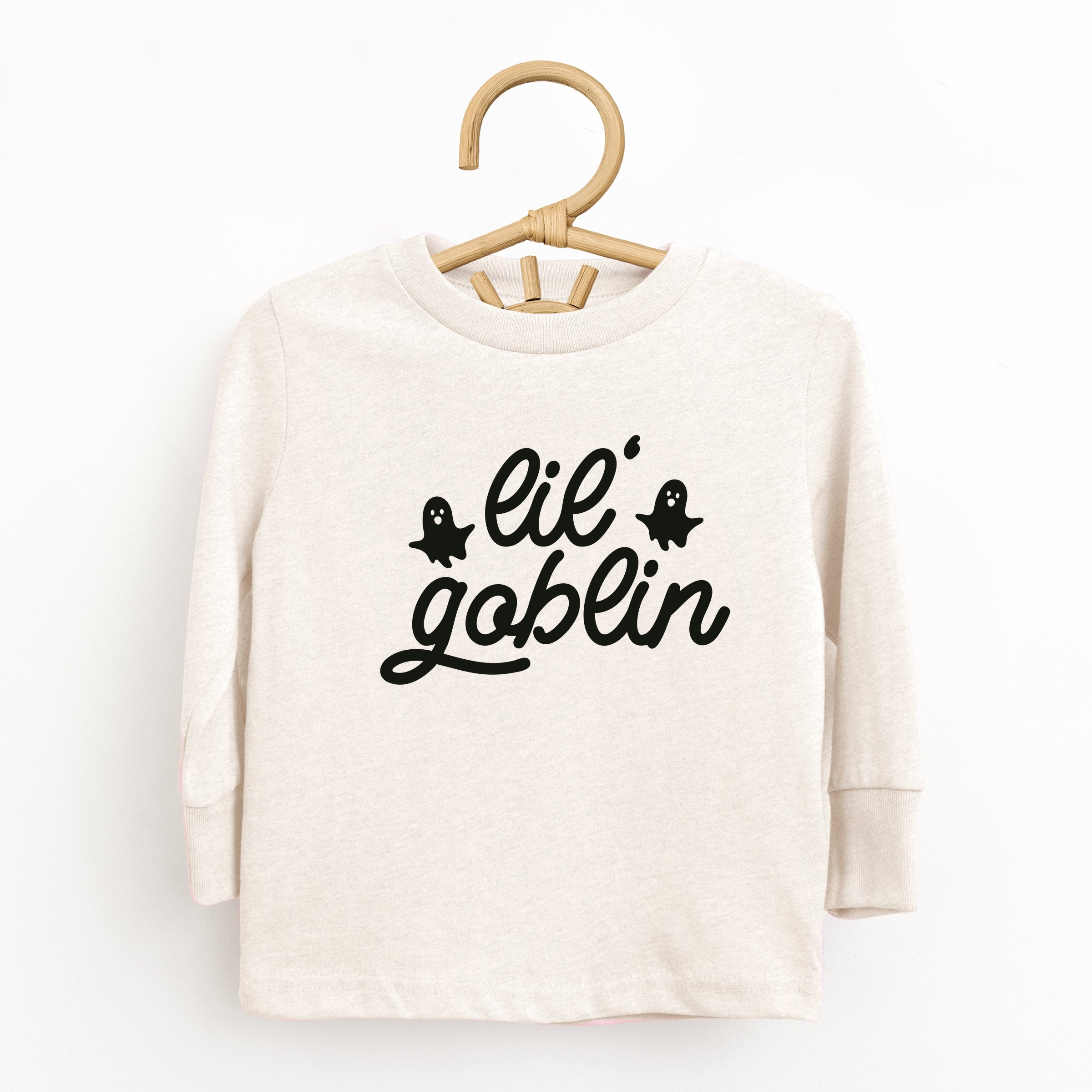 Lil' Goblin Ghosts - Toddler Long Sleeve Graphic Tee and Youth Long Sleeve Graphic T-Shirt
