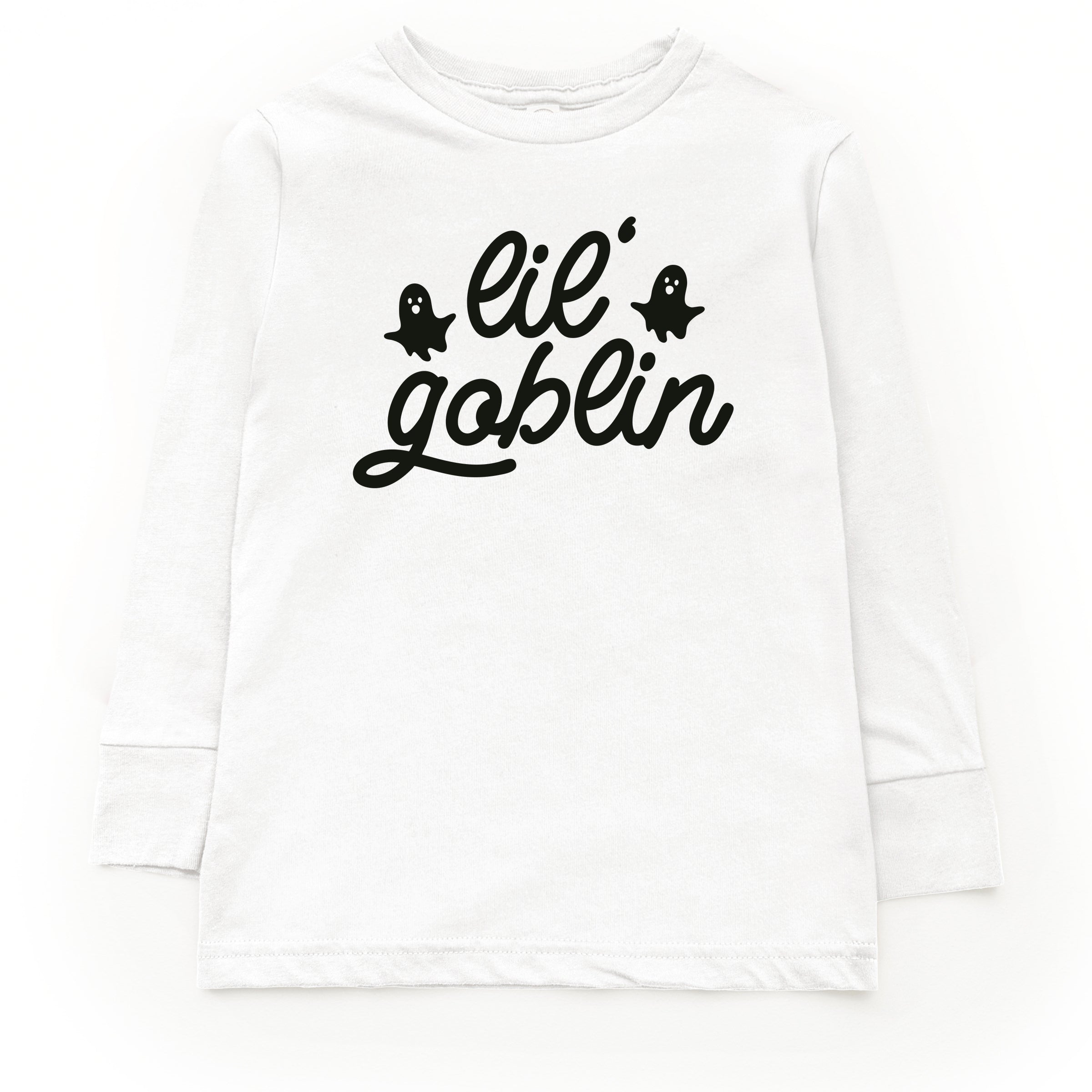 Lil' Goblin Ghosts - Toddler Long Sleeve Graphic Tee and Youth Long Sleeve Graphic T-Shirt