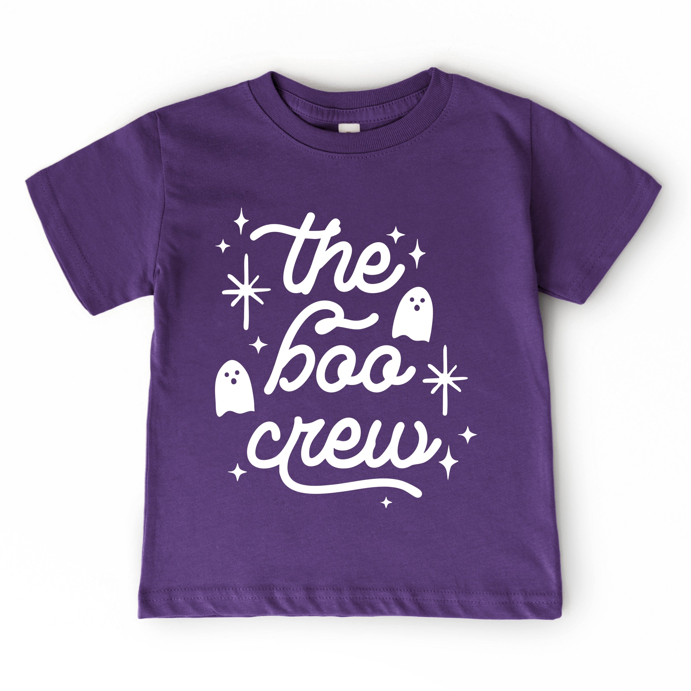 The Boo Crew Ghosts - Youth Short Sleeve Graphic T-Shirt and Toddler Short Sleeve Graphic T-Shirt