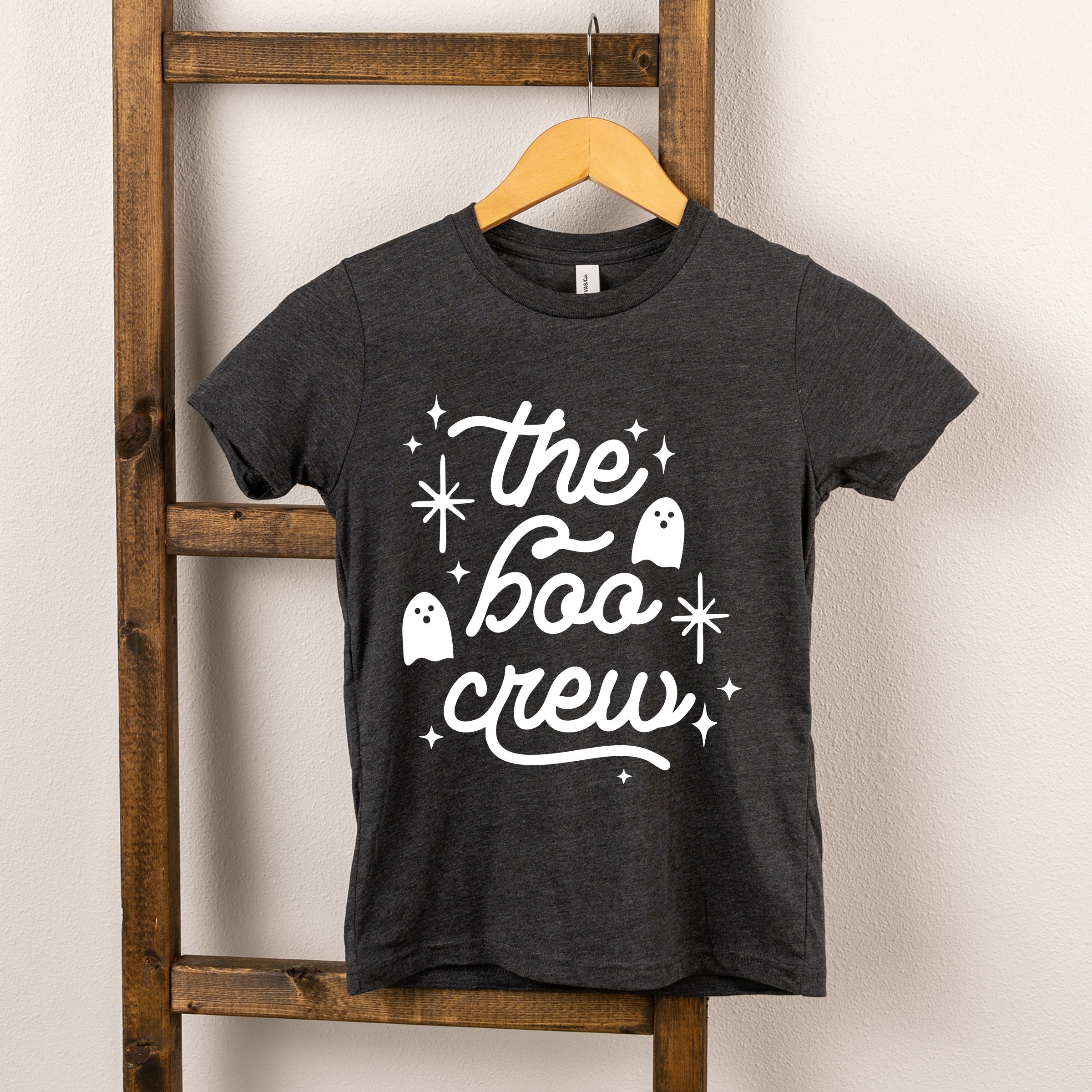 The Boo Crew Ghosts - Youth Short Sleeve Graphic T-Shirt and Toddler Short Sleeve Graphic T-Shirt