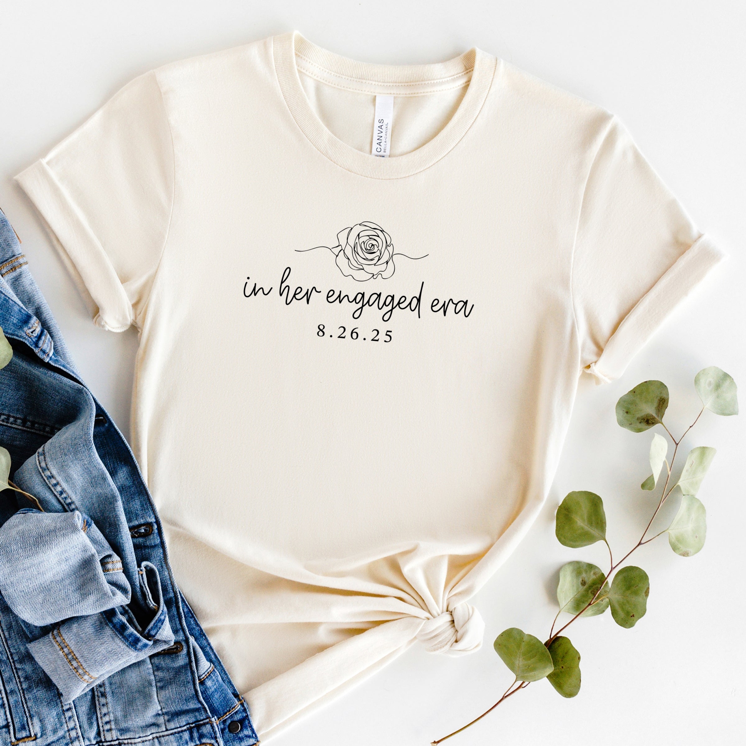 In Her Engaged Era - Womens Short Sleeve Tee