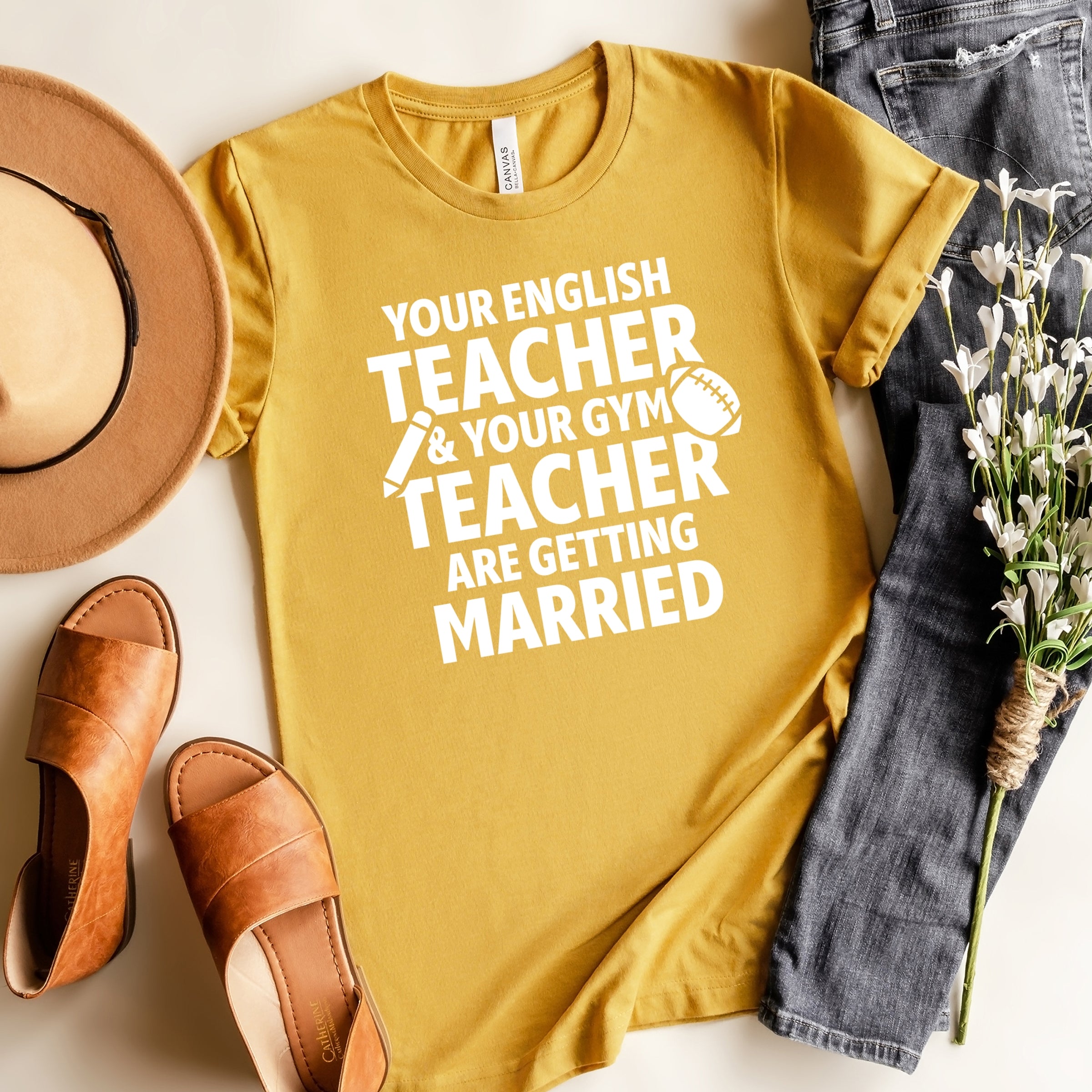 Your English Teacher and Your Gym Teacher Block - Women's Short Sleeve Tee