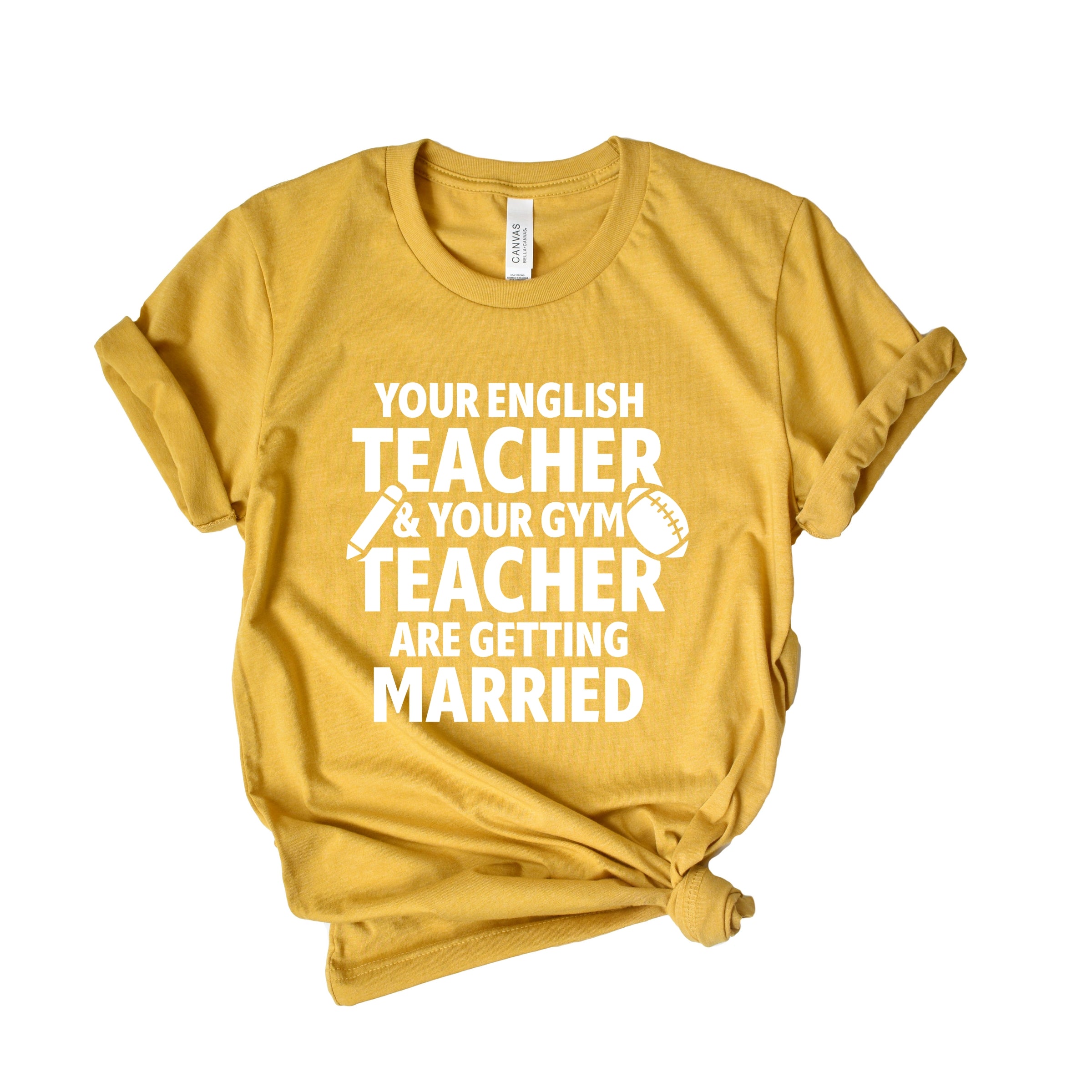 Your English Teacher and Your Gym Teacher Block - Women's Short Sleeve Tee