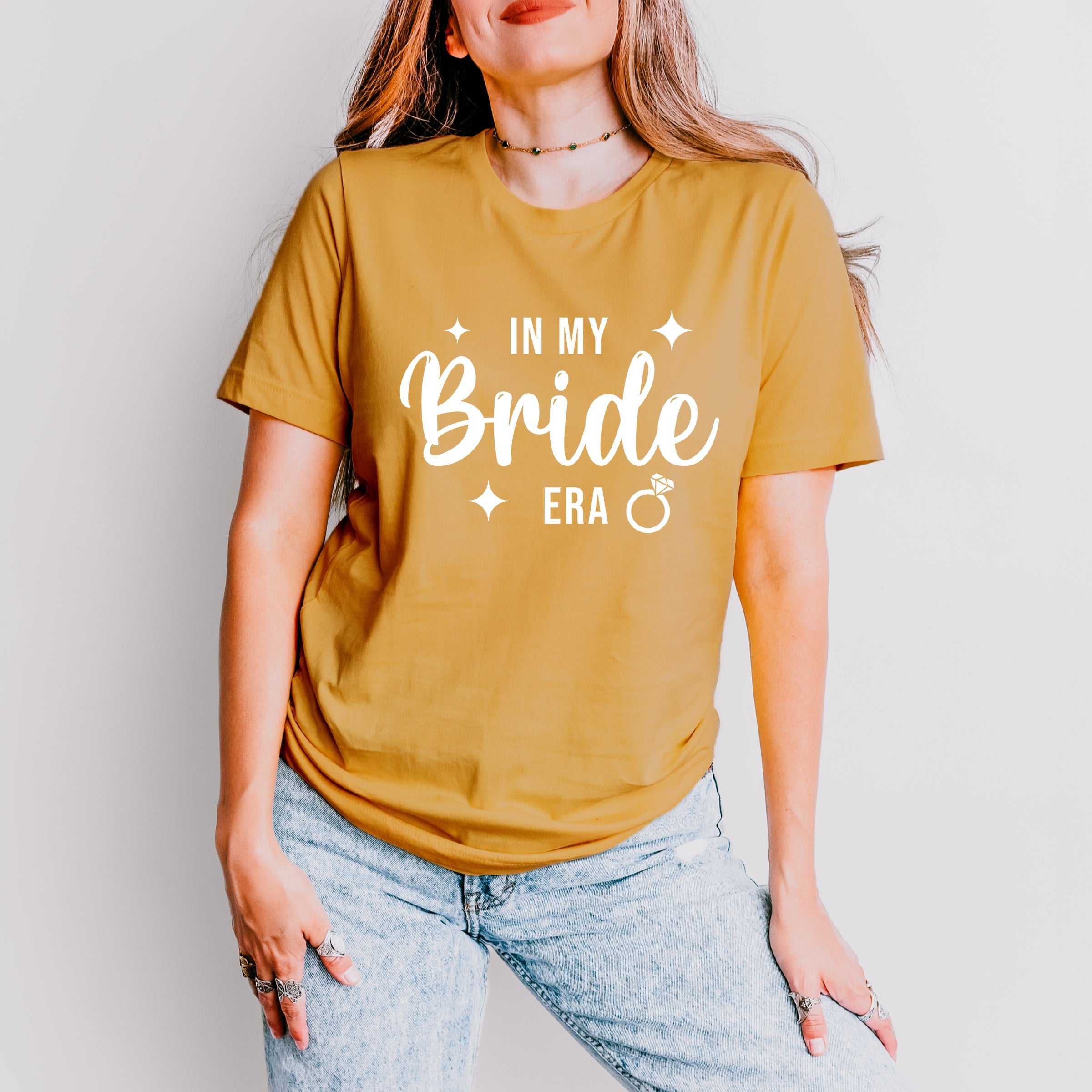 In My Bride Era Sparkles - Womens Short Sleeve Tee