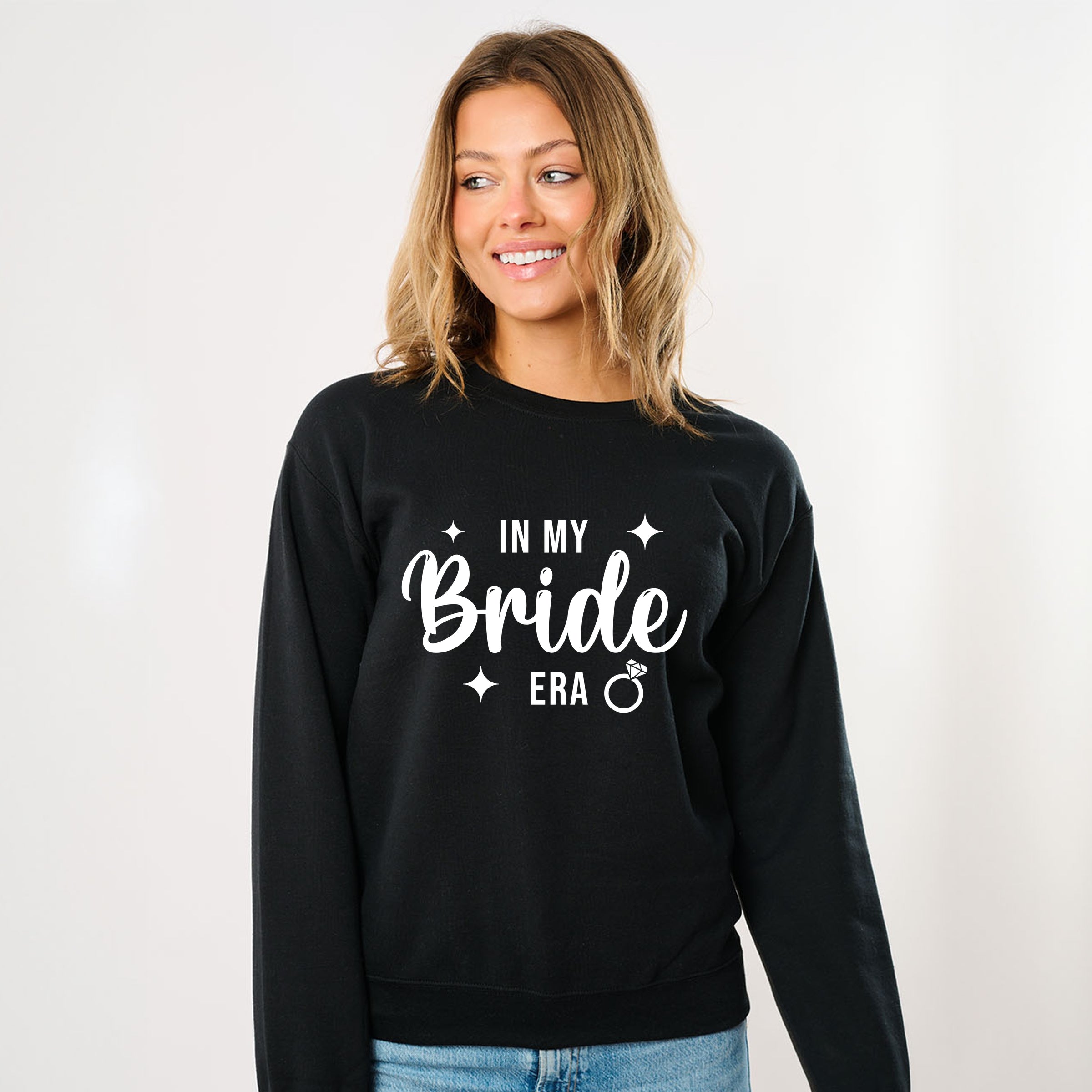 In My Bride Era Sparkles - Womens Sweatshirt