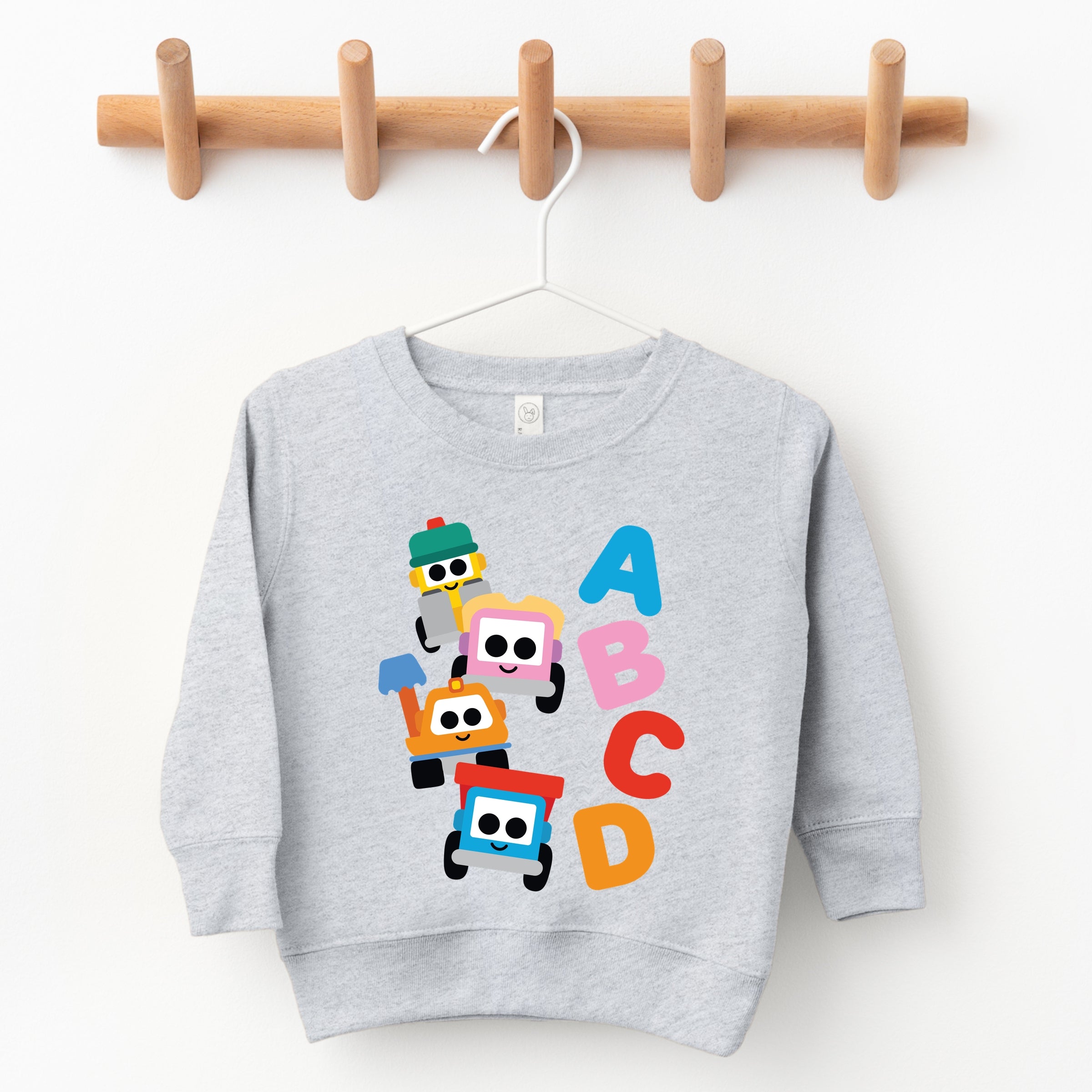 Leo the Truck Alphabet - Toddler Graphic Sweatshirt