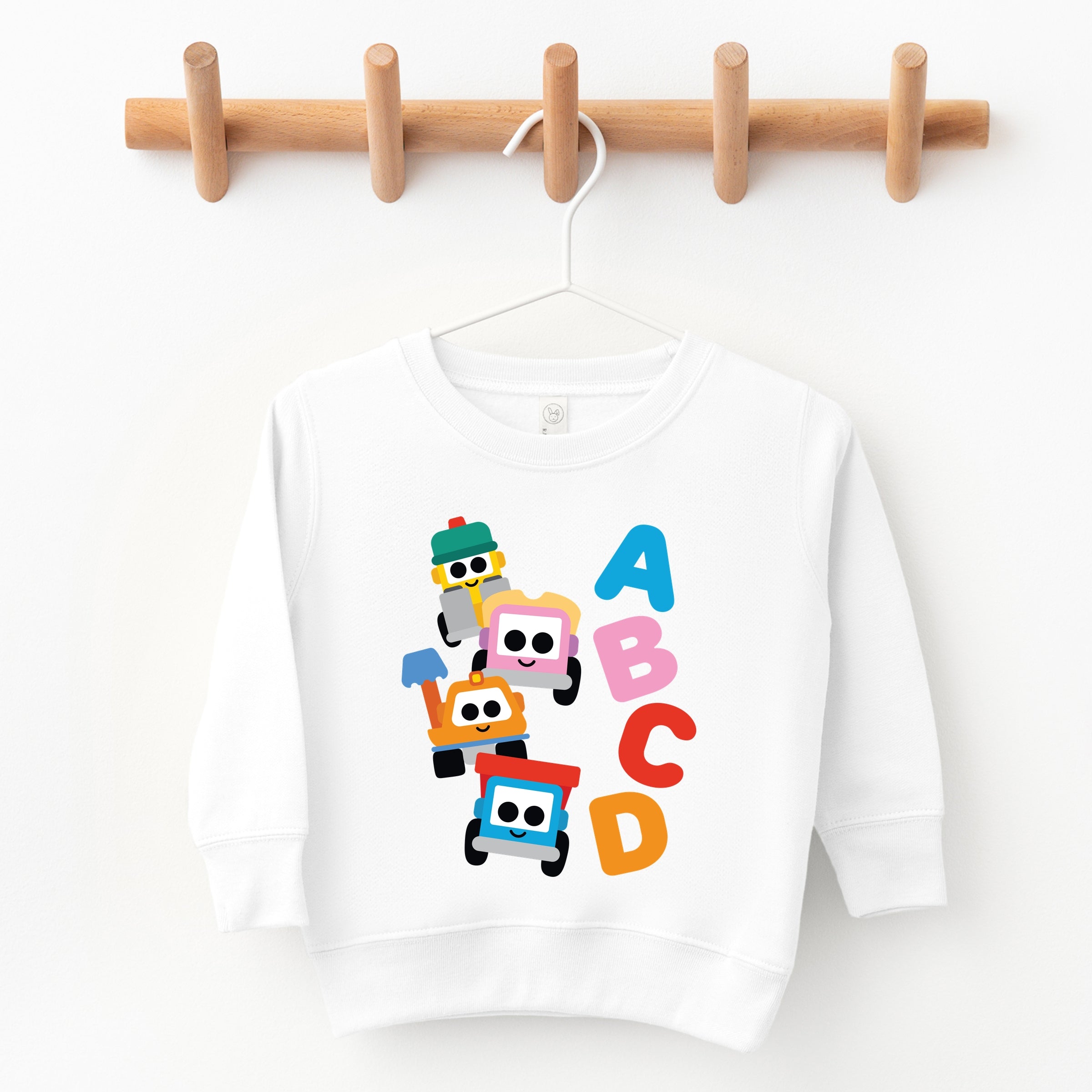 Leo the Truck Alphabet - Toddler Graphic Sweatshirt