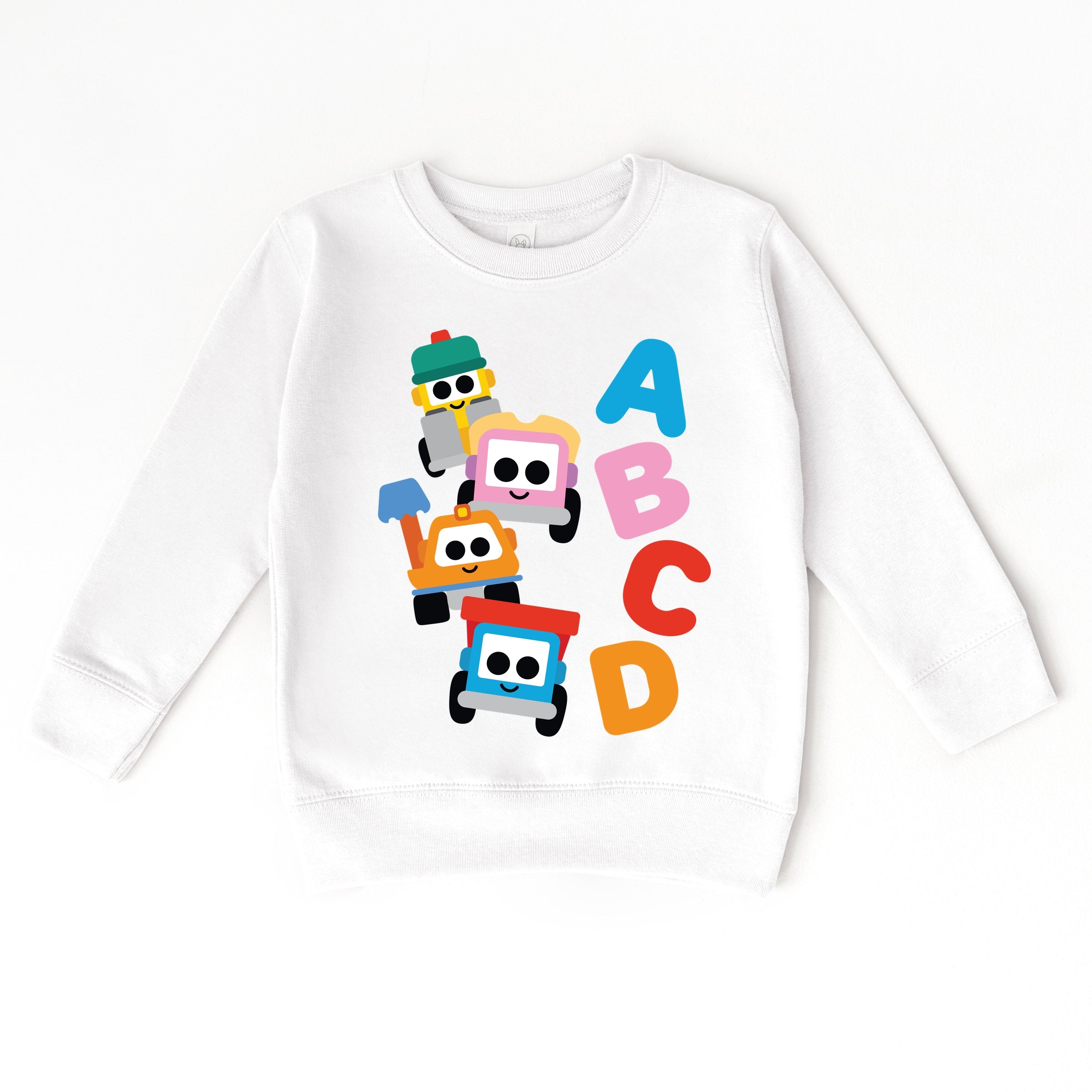 Leo the Truck Alphabet - Toddler Graphic Sweatshirt