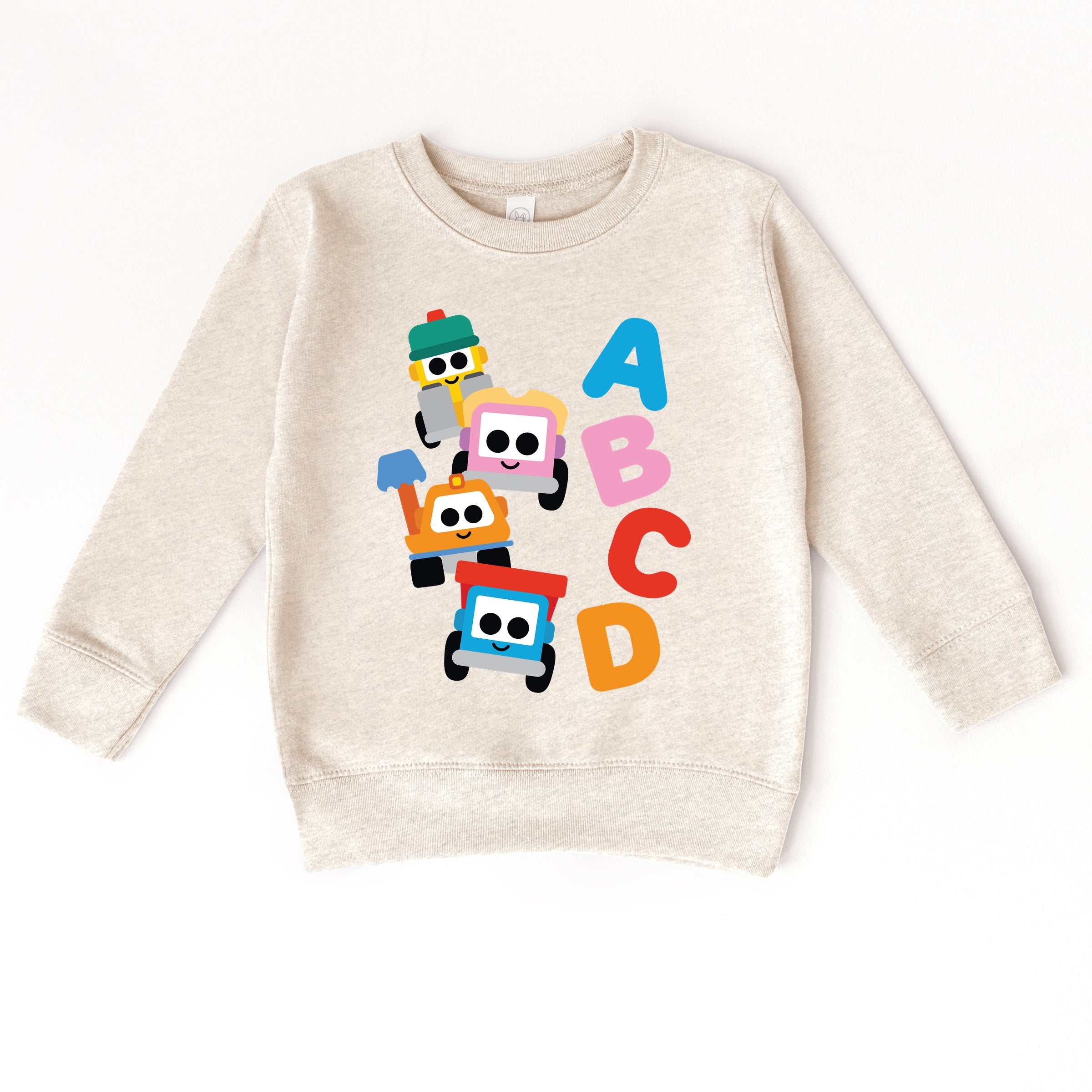 Leo the Truck Alphabet - Toddler Graphic Sweatshirt